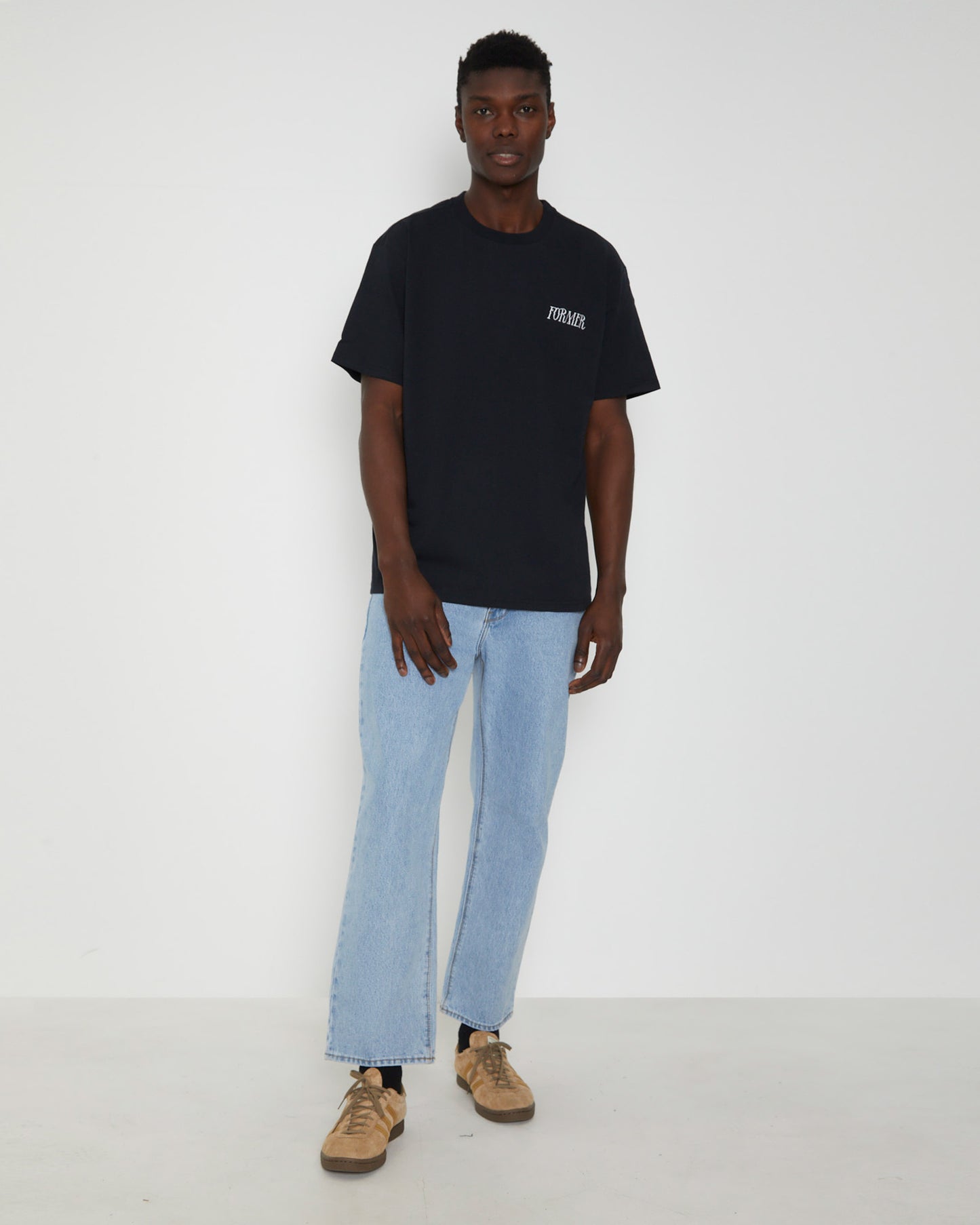 Goodbye Lily Short Sleeve T-Shirt in Black