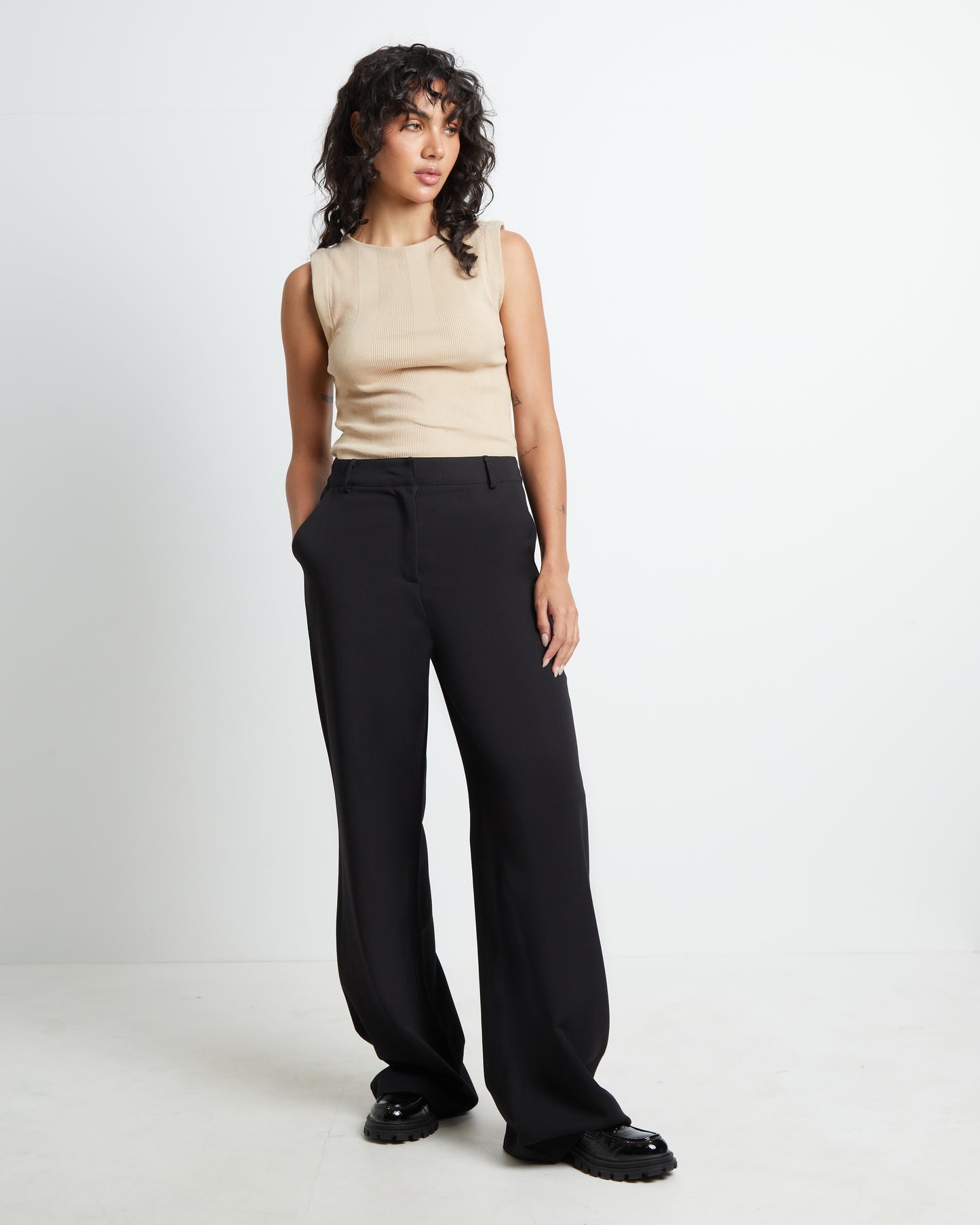 Frenchie 90s Top in Oat