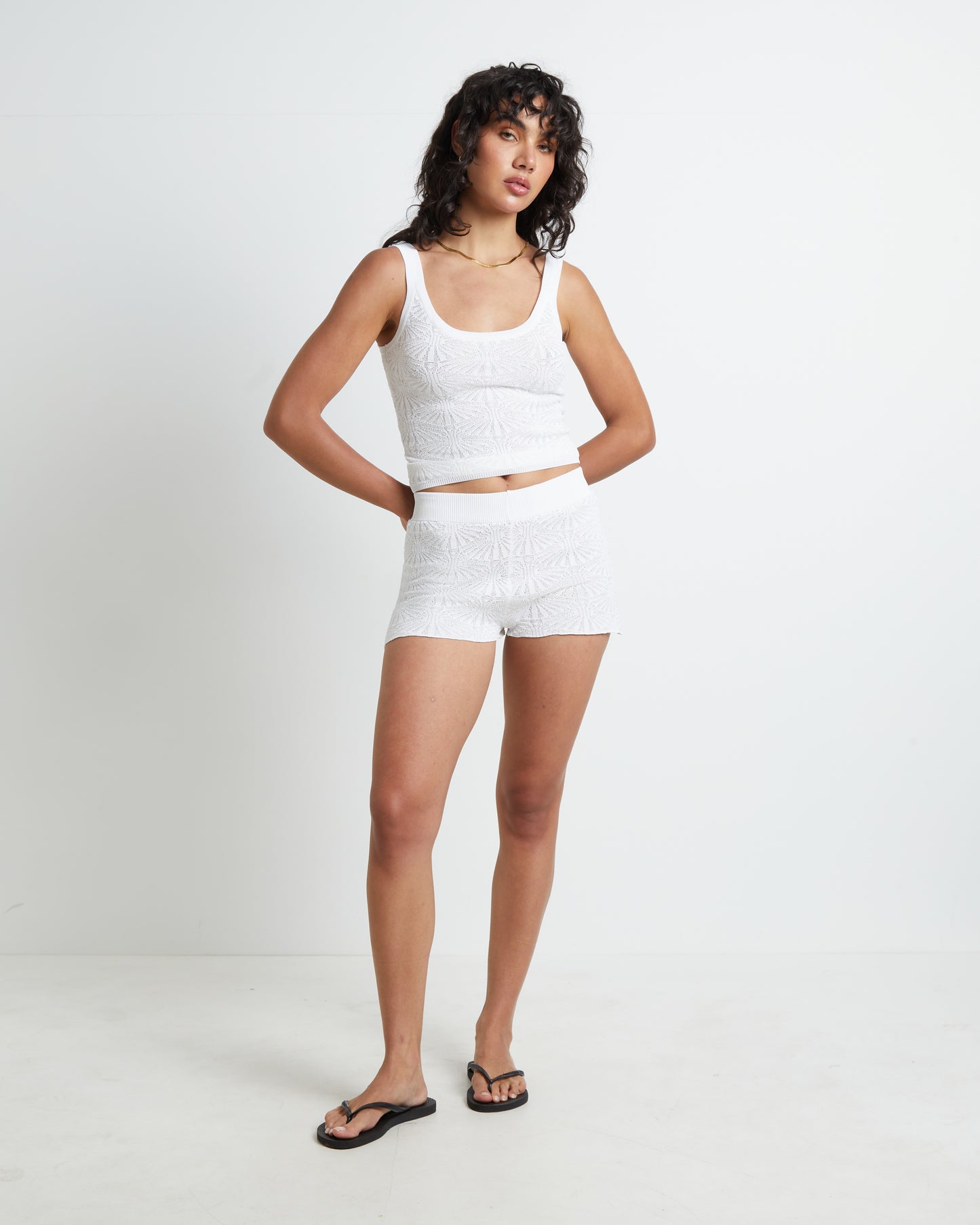Josefina Shorts in White