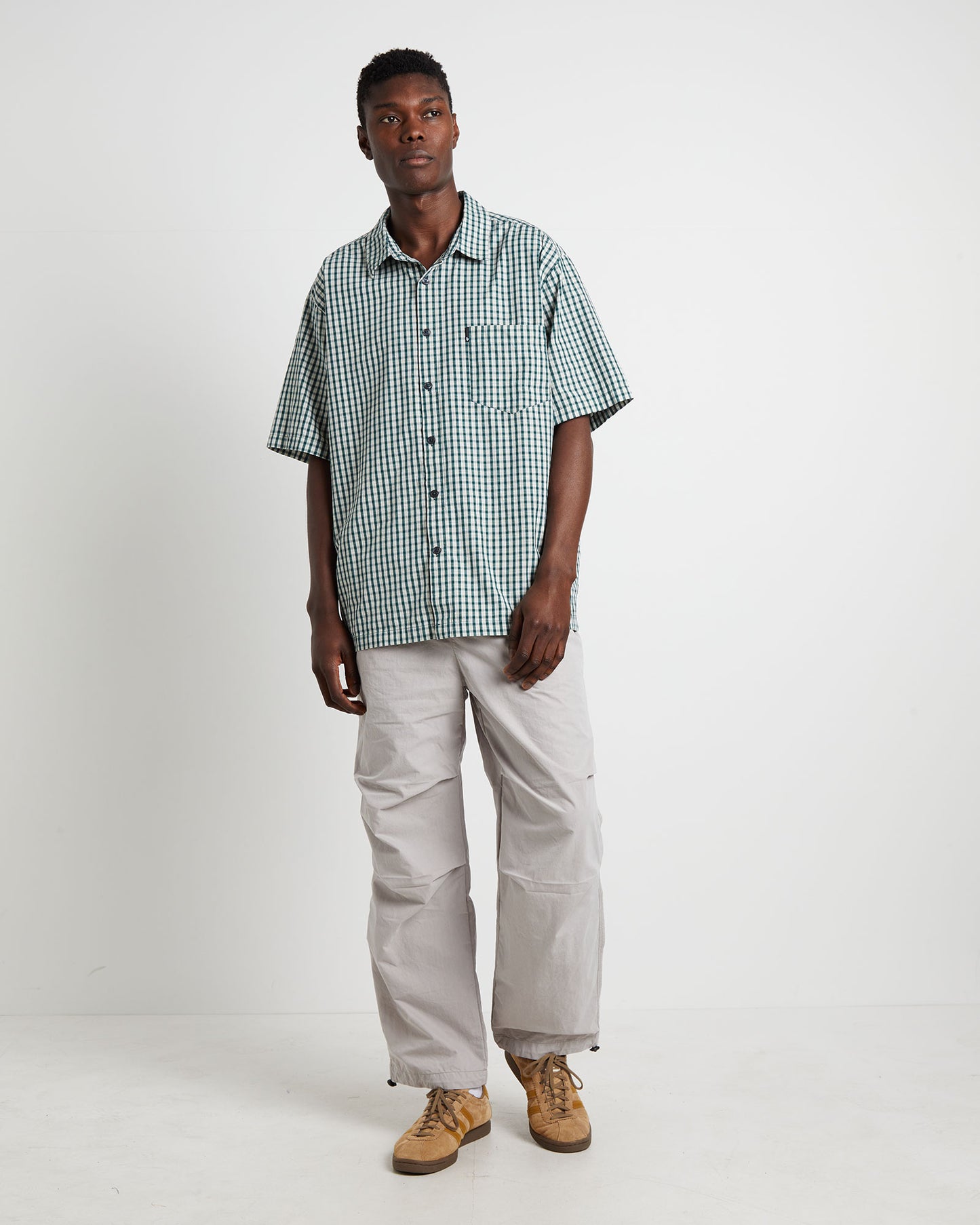 Skate Short Sleeve Shirt in Pine