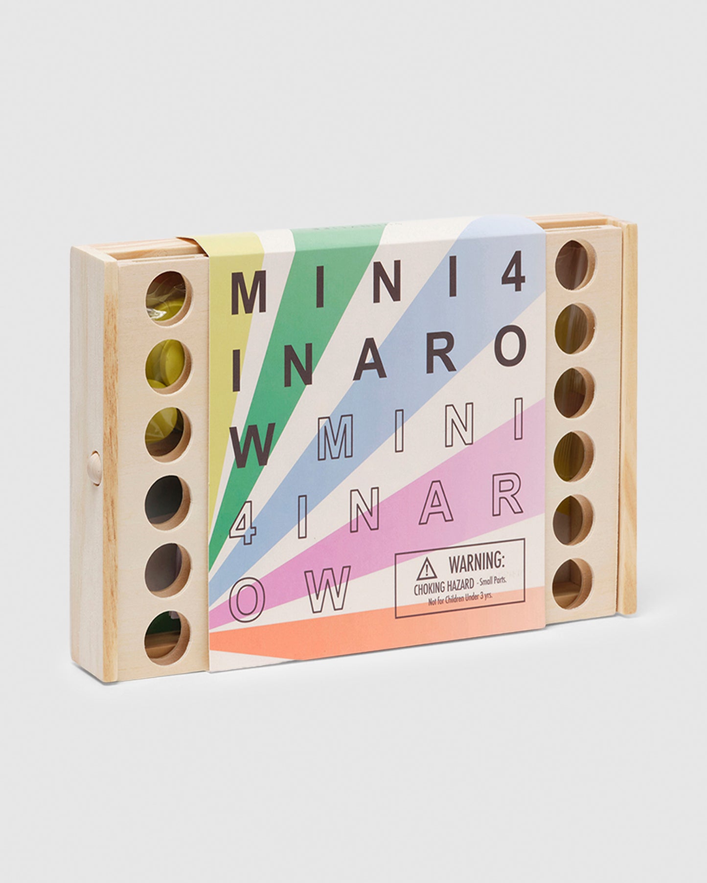 Poolside Mini 4 In A Row Game in Pastel Gelato