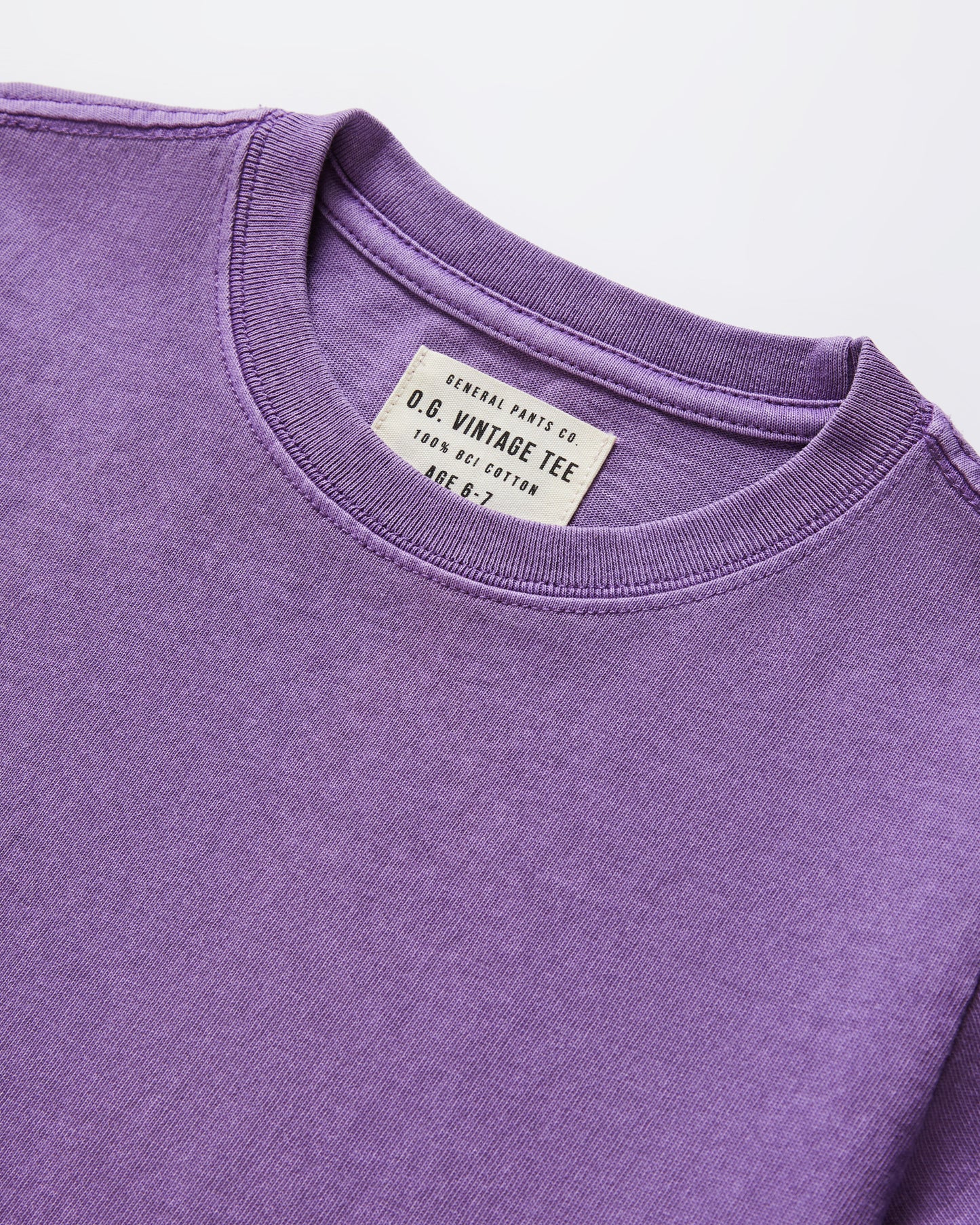 Boys OG Vintage Short Sleeve T-Shirt in Ultraviolet