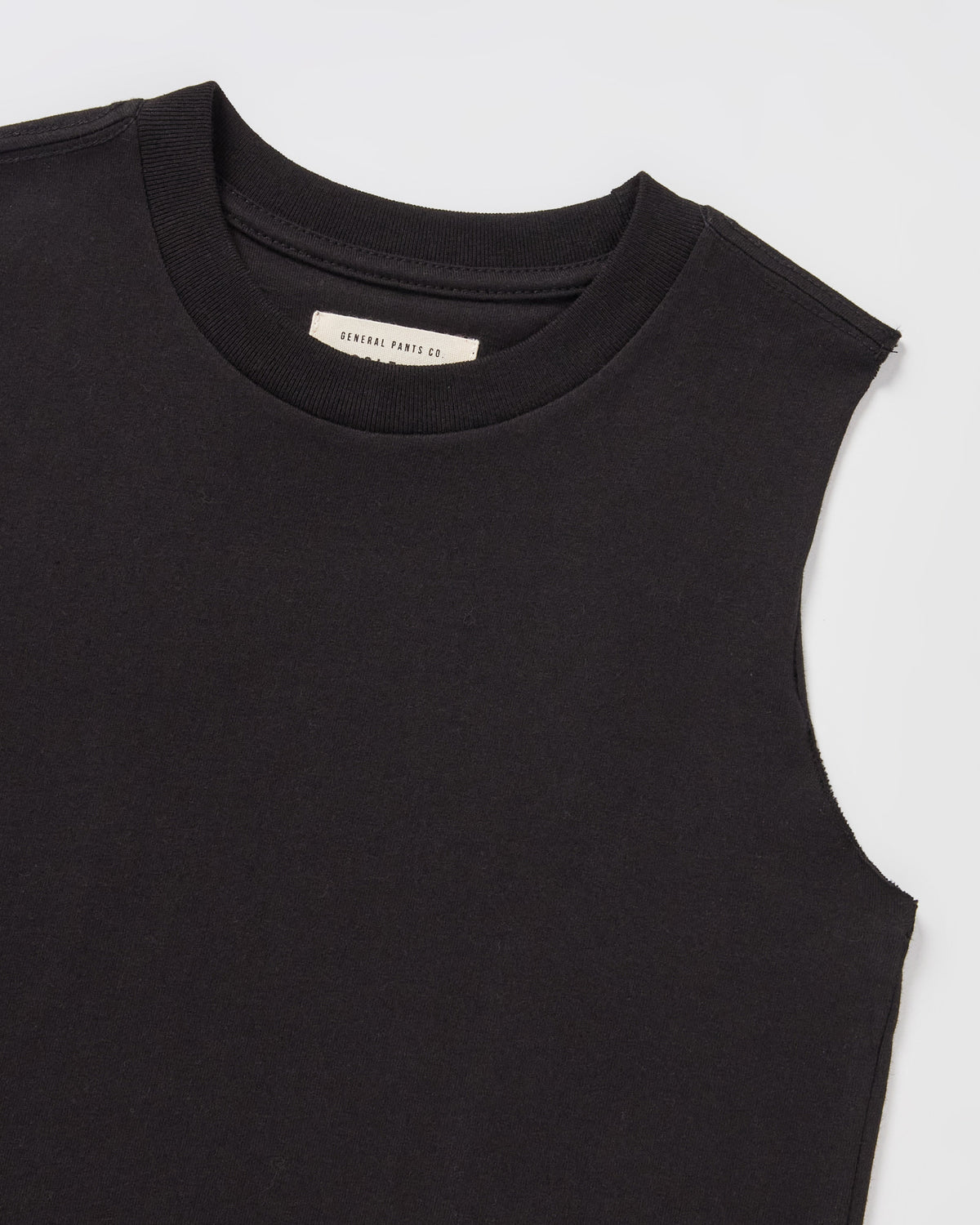 Boys Muscle Tank in Black BLACK