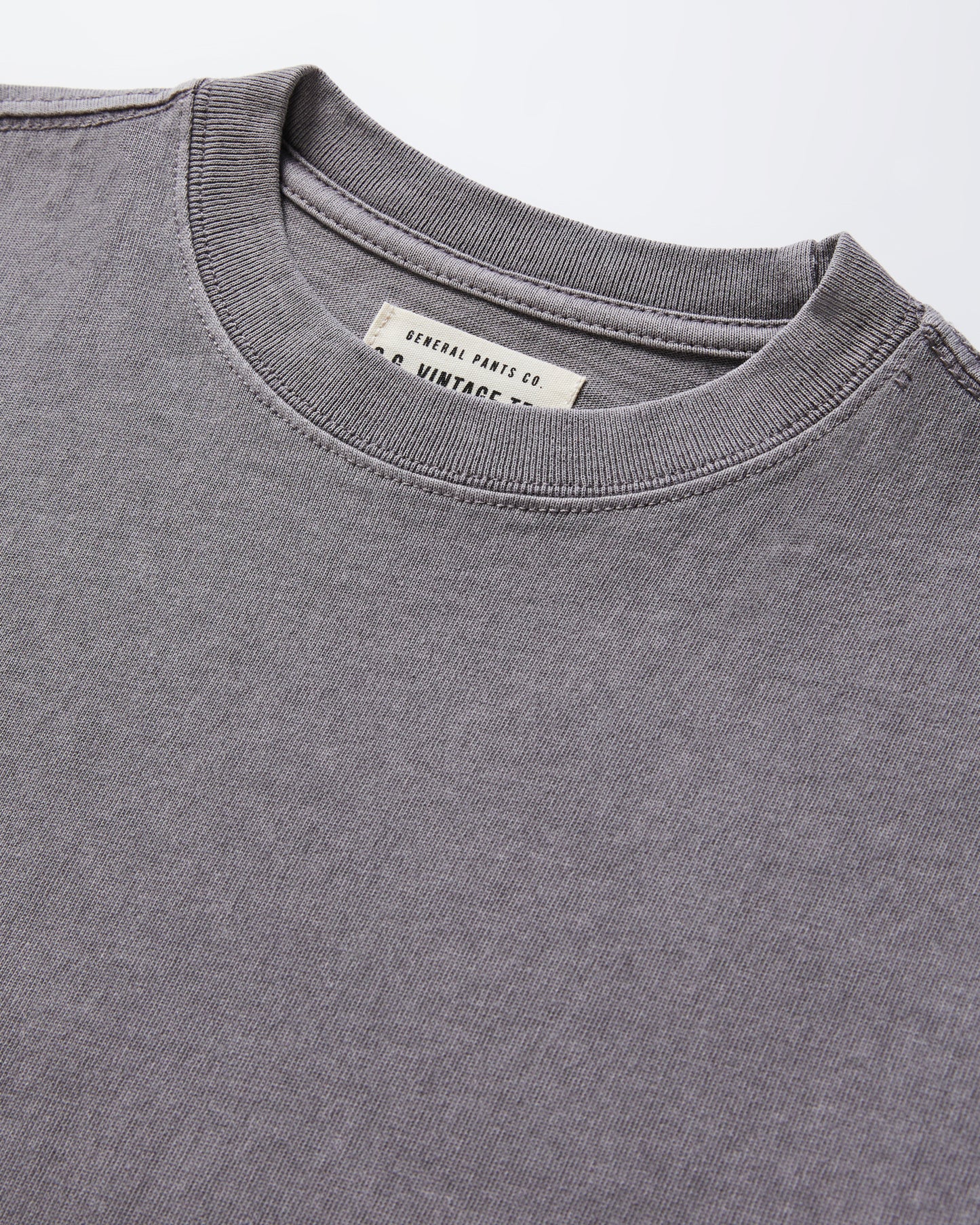 Teen Boys OG Vintage Short Sleeve T-Shirt Pewter Grey