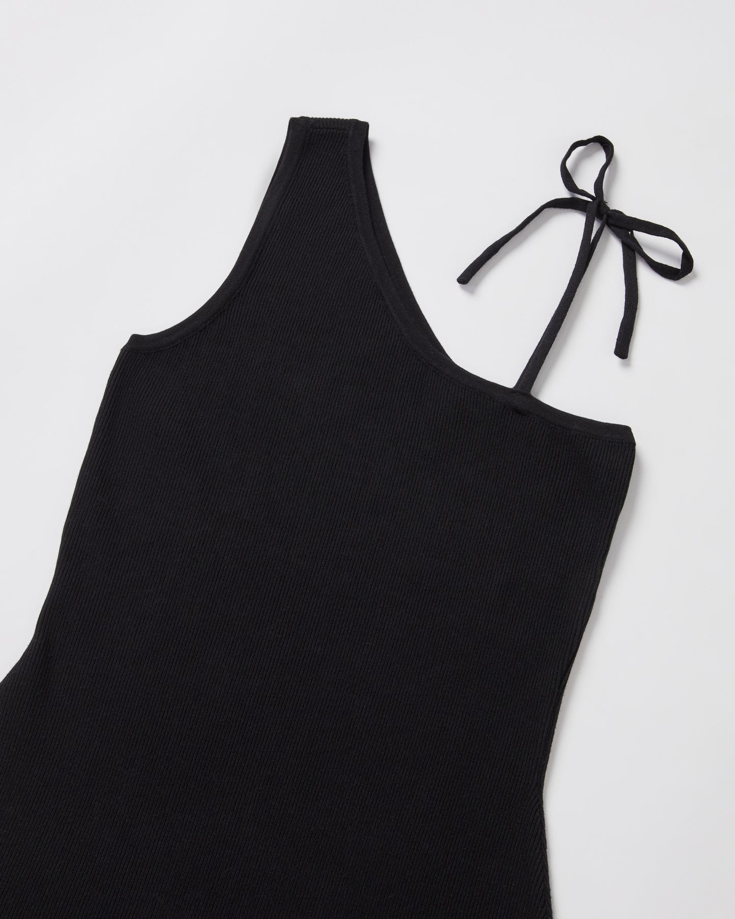 Teen Girls One Shoulder Dress in Black