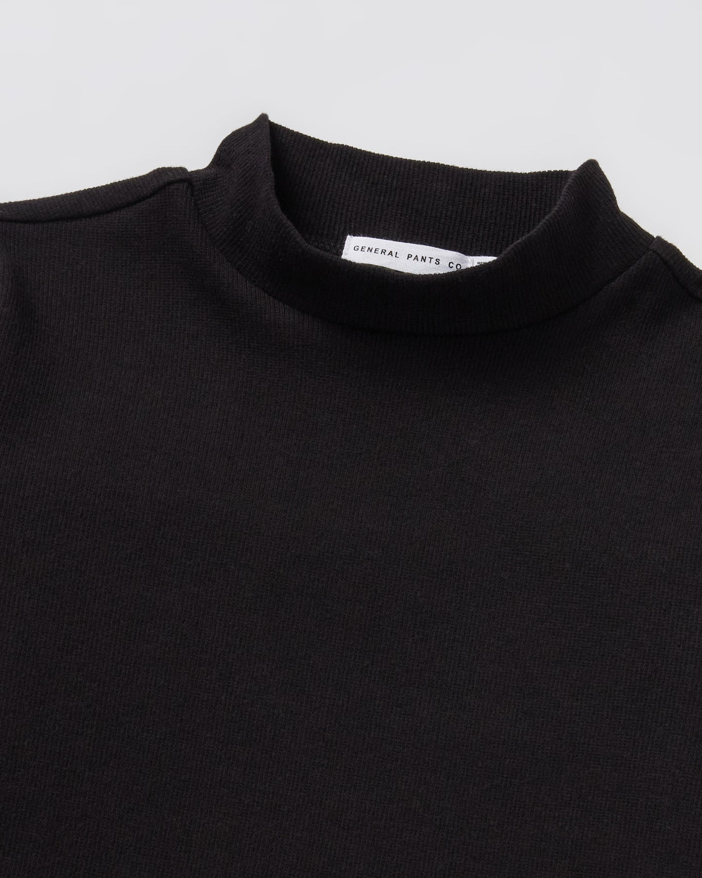 Teen Girls Long Sleeve Skivvy in Black