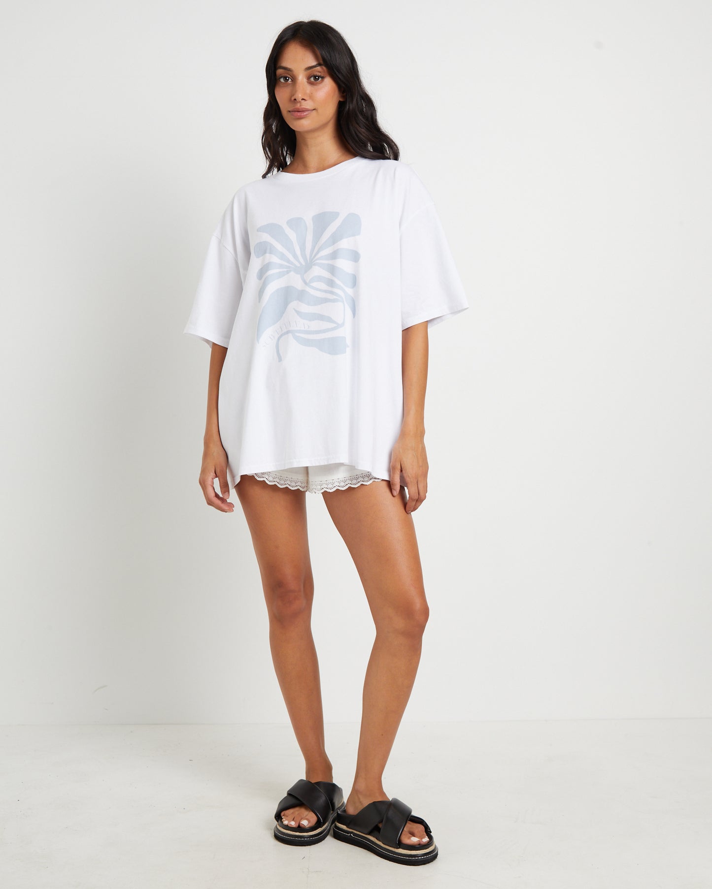 Breeze Oversized T-Shirt in White