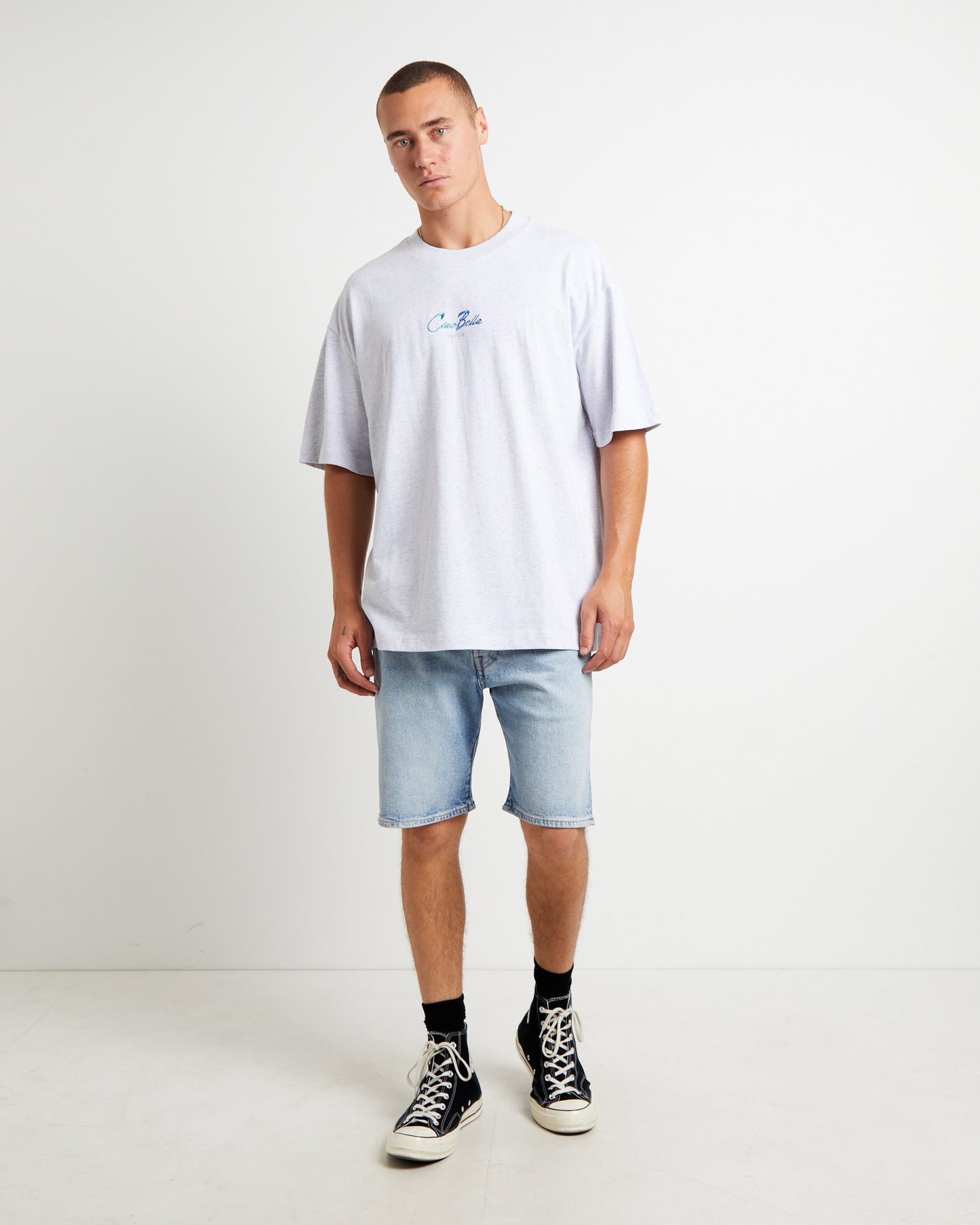Ciao Bella Short Sleeve T-Shirt in Frost Marle