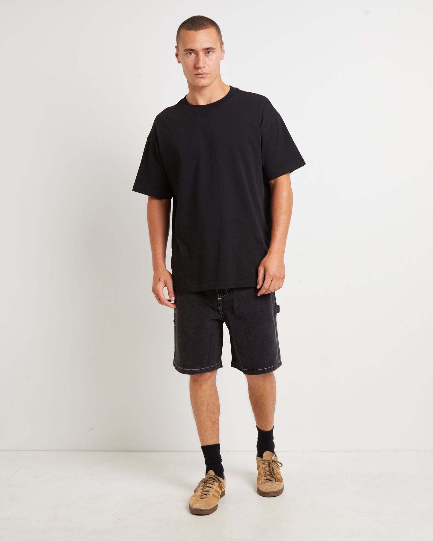 Big Ol Carpenter Shorts in Black