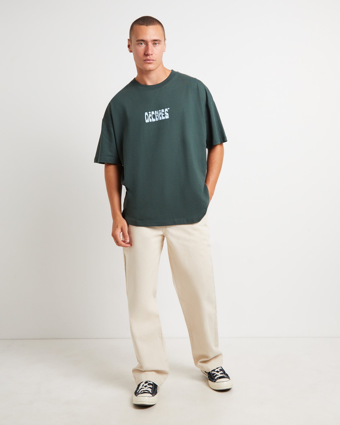 Daisy Chain 330 Short Sleeve T-Shirt in Hunter Green