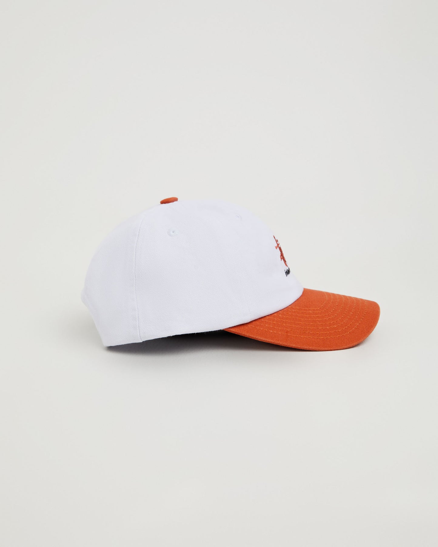 International Low Pro Cap in Terracotta/White