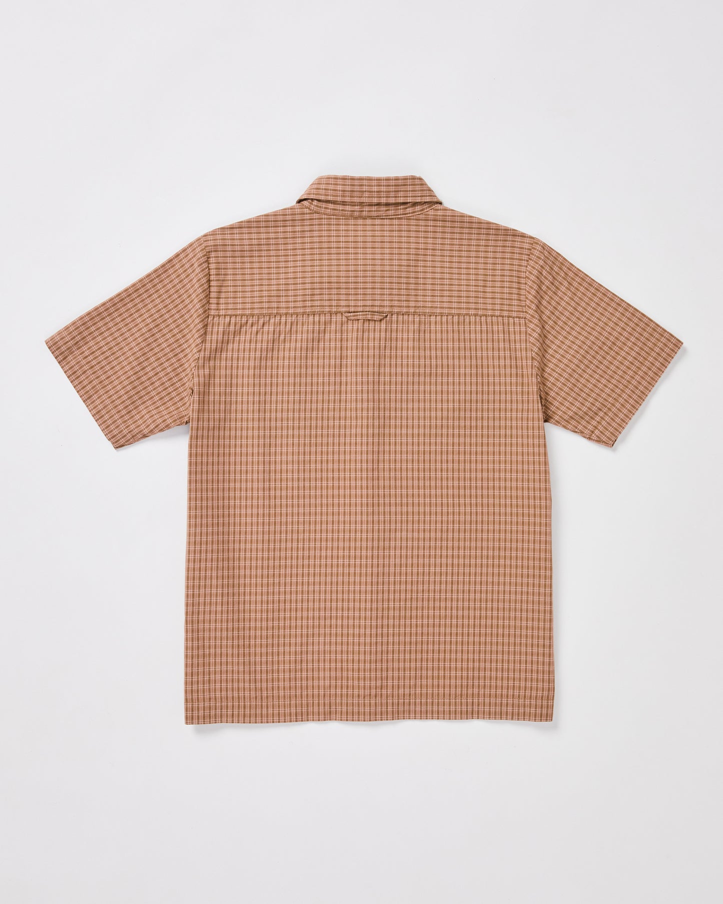 Teen Boys Skate Short Sleeve Shirt in Brown