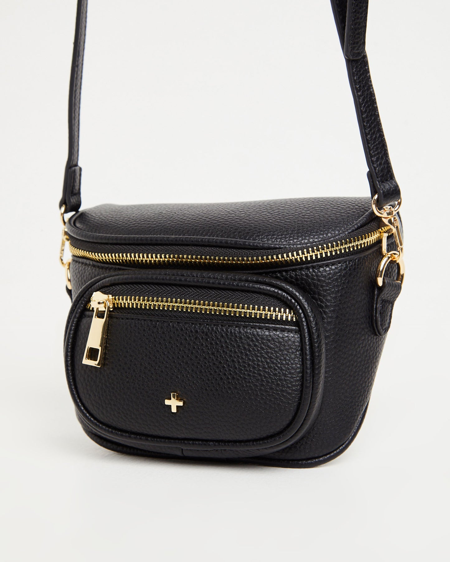 Milly Mini Cross Body Bumbag in Black