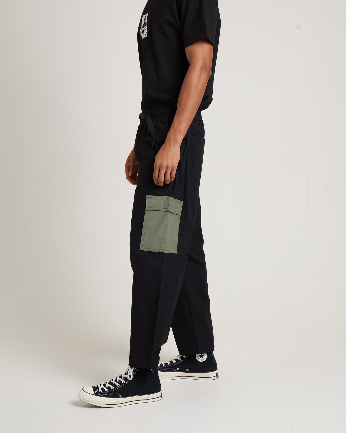 Ascend Cargo Pants in Black