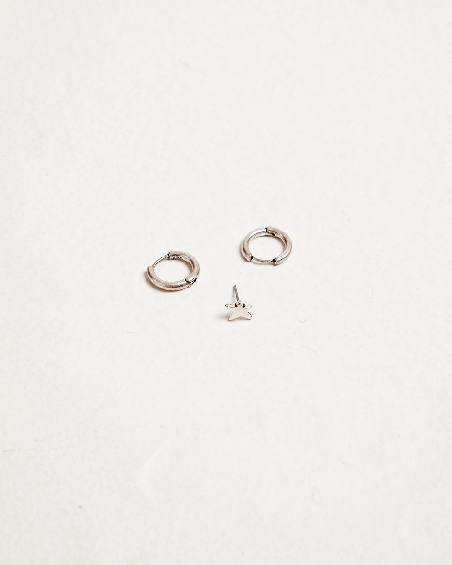 Earring 3 Pack in Silver