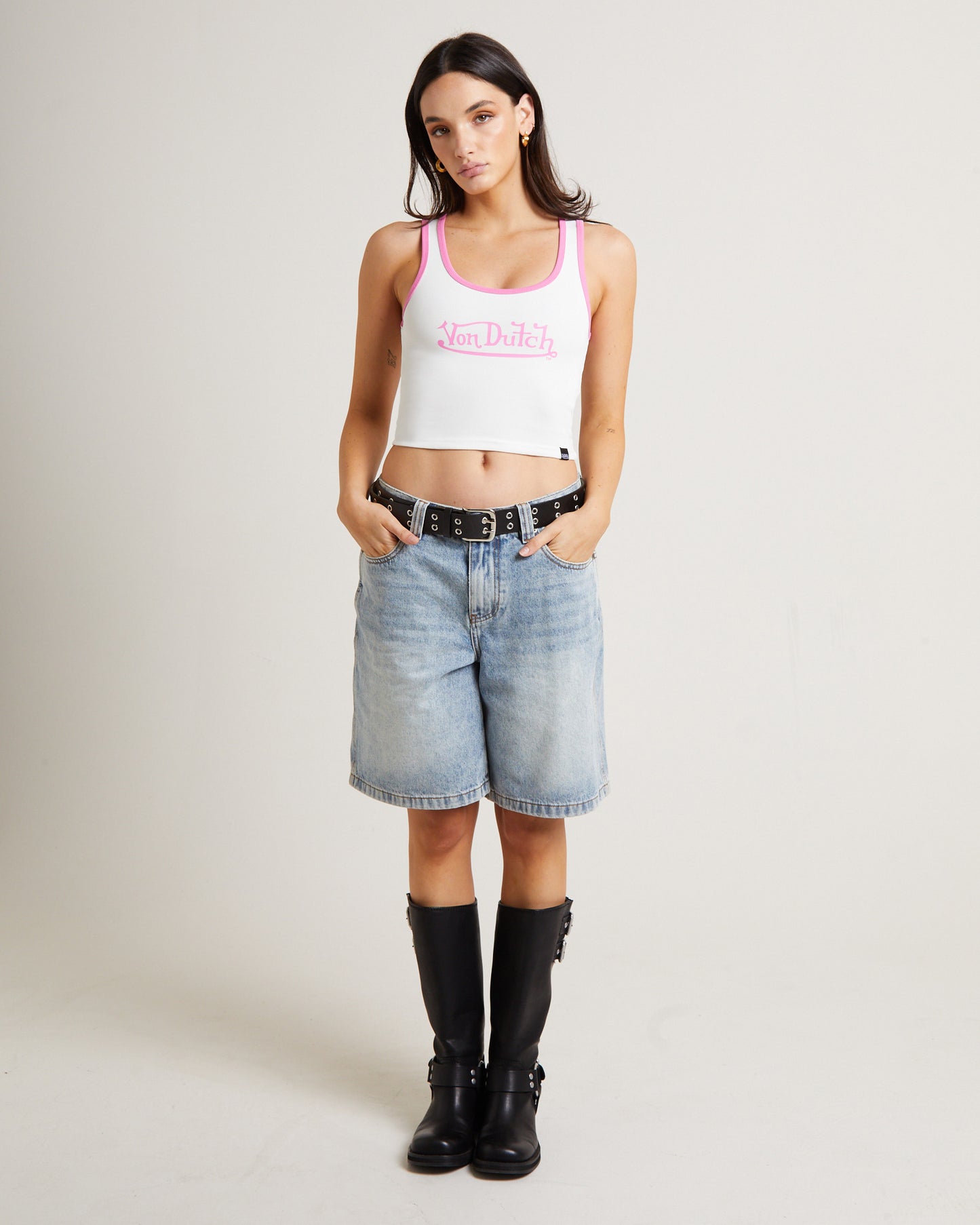 Contrast Tank Top
