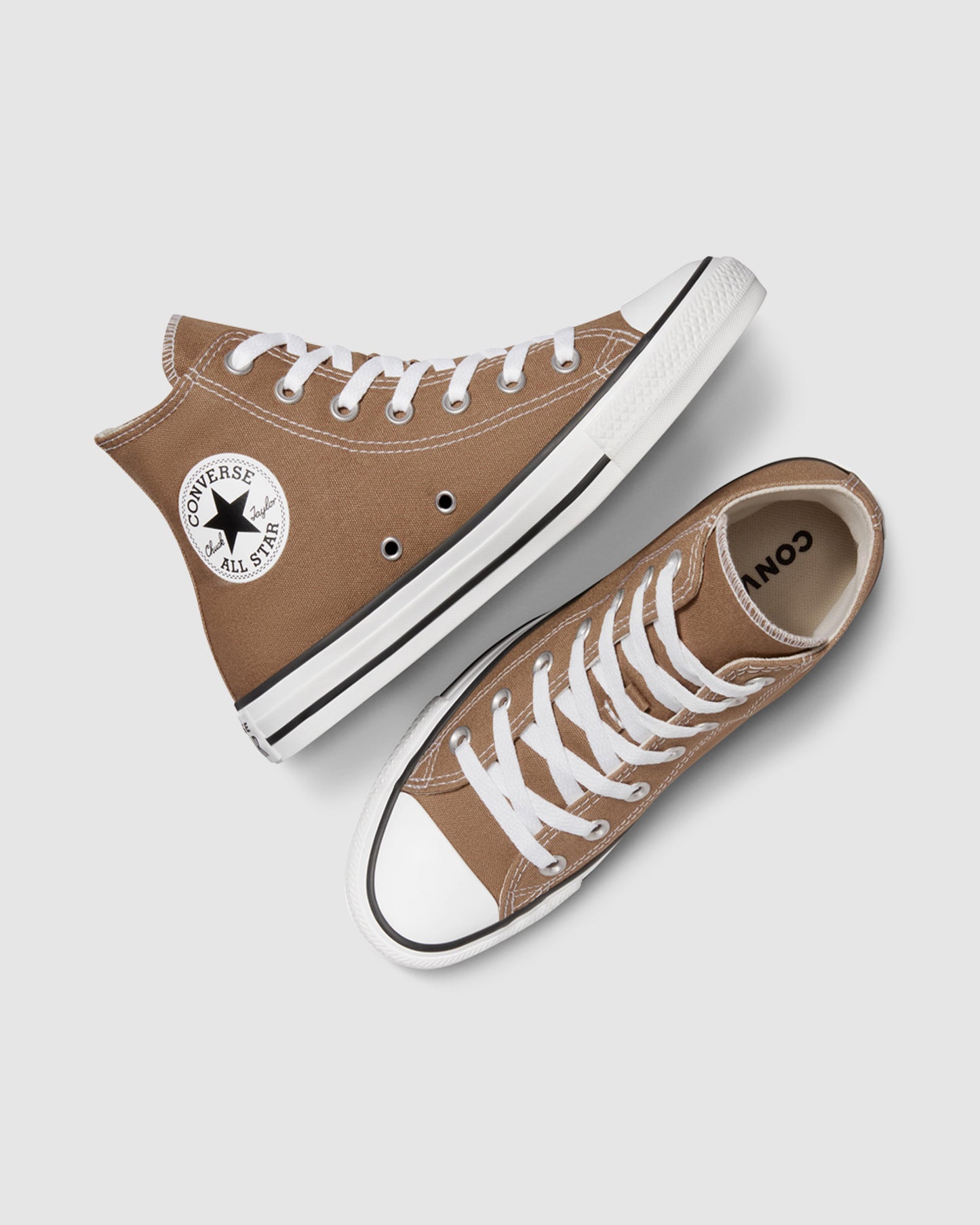 CTAS Hi Top Canvas Sneakers in Hot Tea