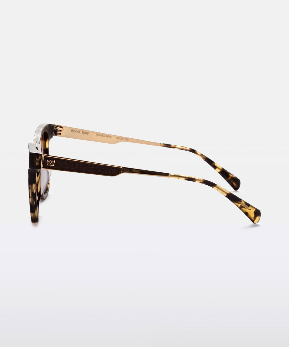 Bondi Tony Sunglasses Tortoise Brown