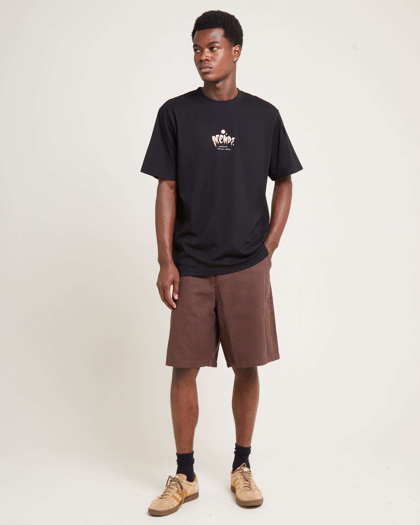 Harper Recycled Carpenter Shorts Coffee Brown