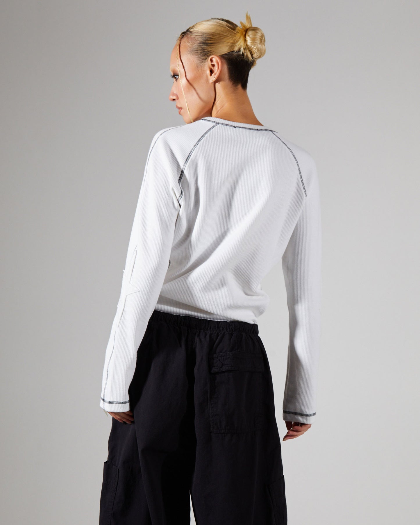 Starstruck Long Sleeve T-Shirt Off White