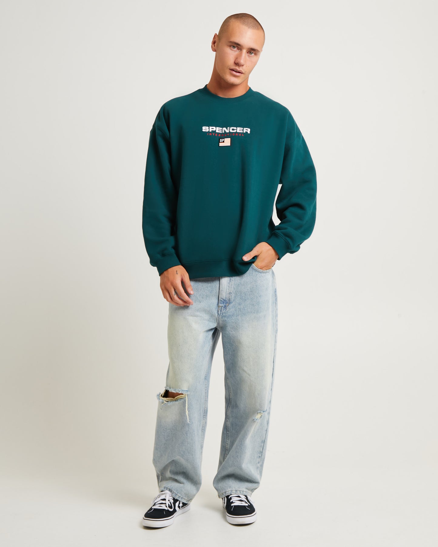 International Crewneck Jumper