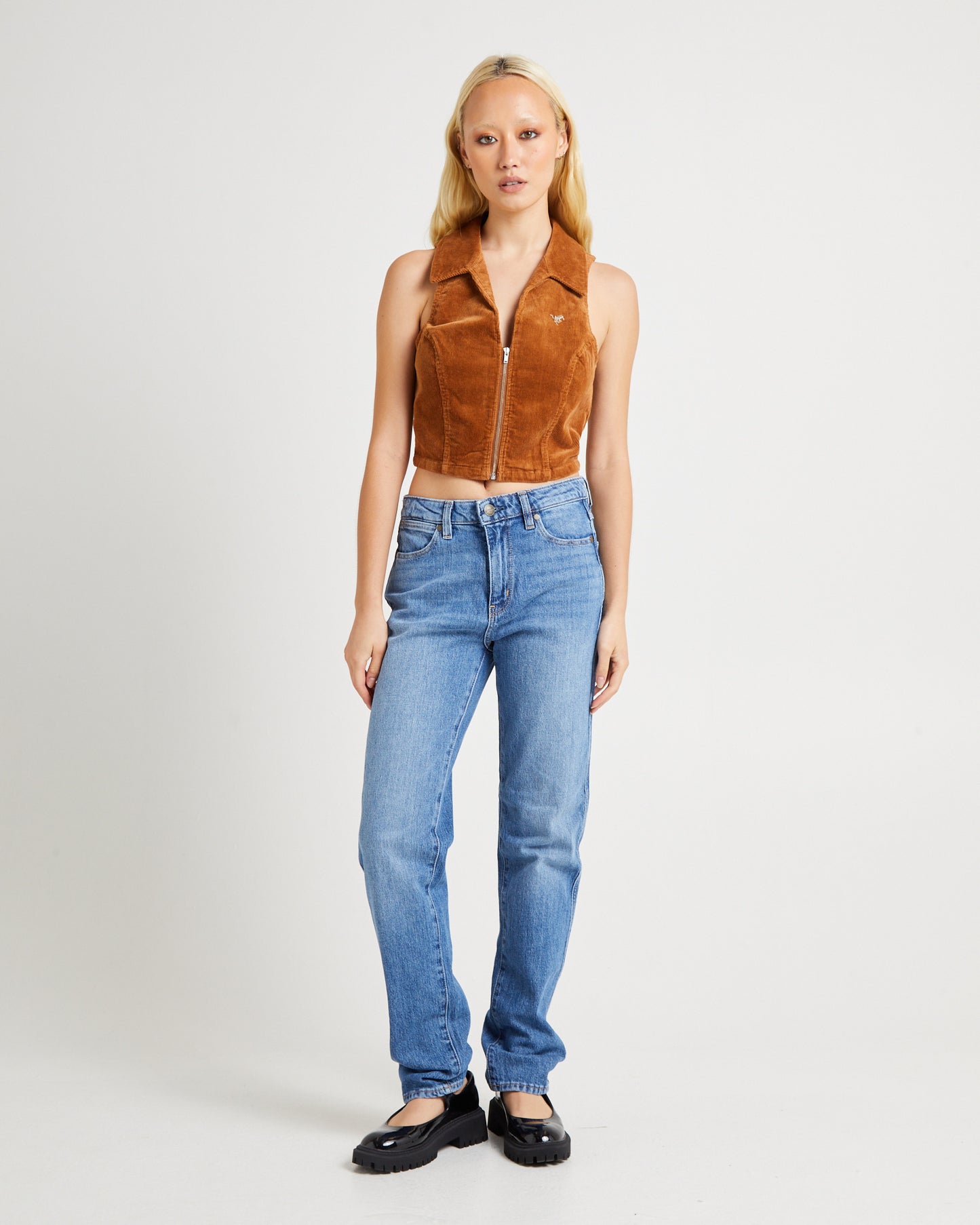 Lori Vest Caramel Cord