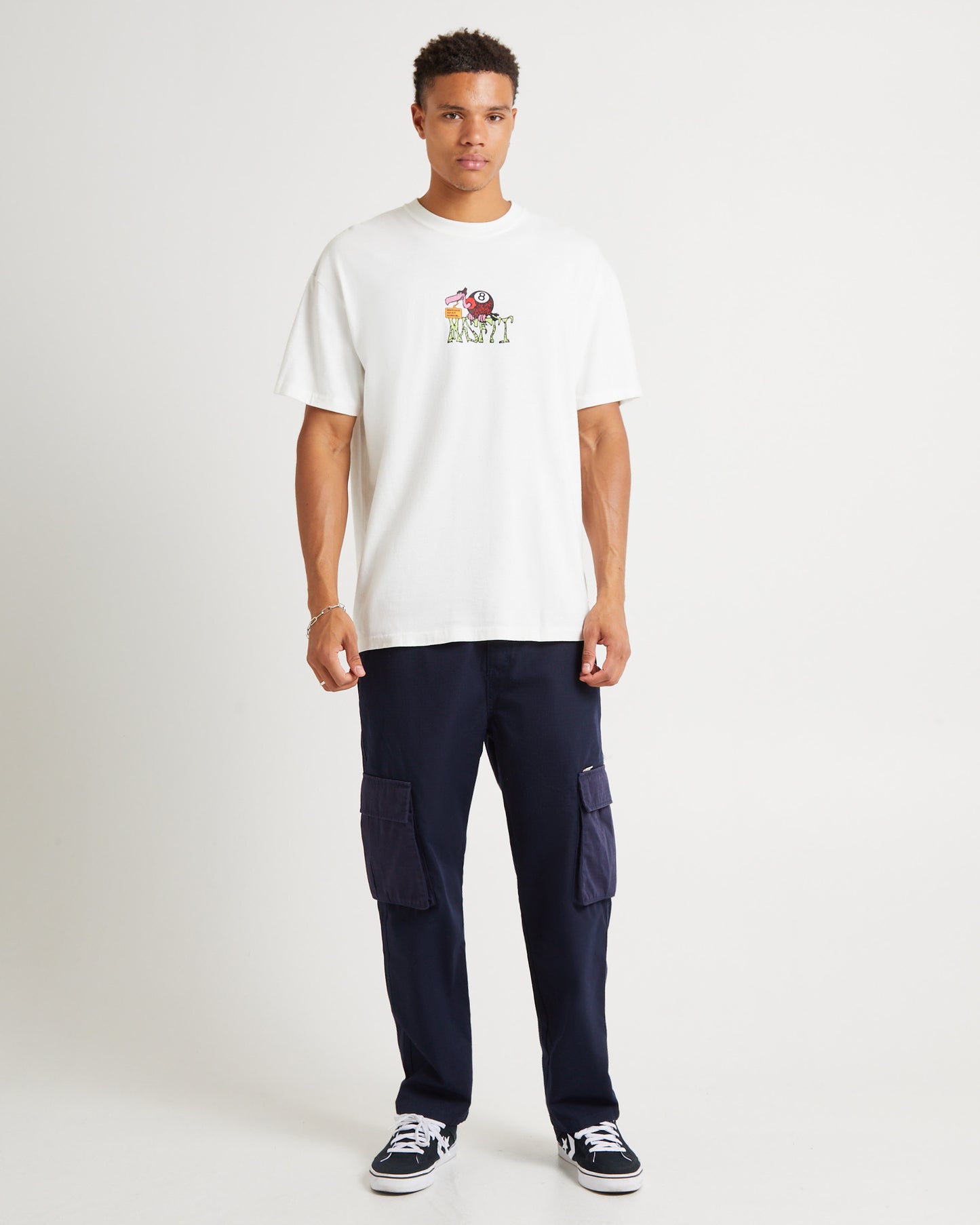 Sheer Luck Short Sleeve T-Shirt Thrift White