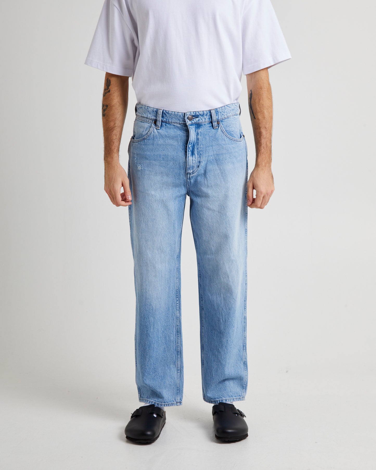 Slacker Relaxed Denim Jeans Verona Worn
