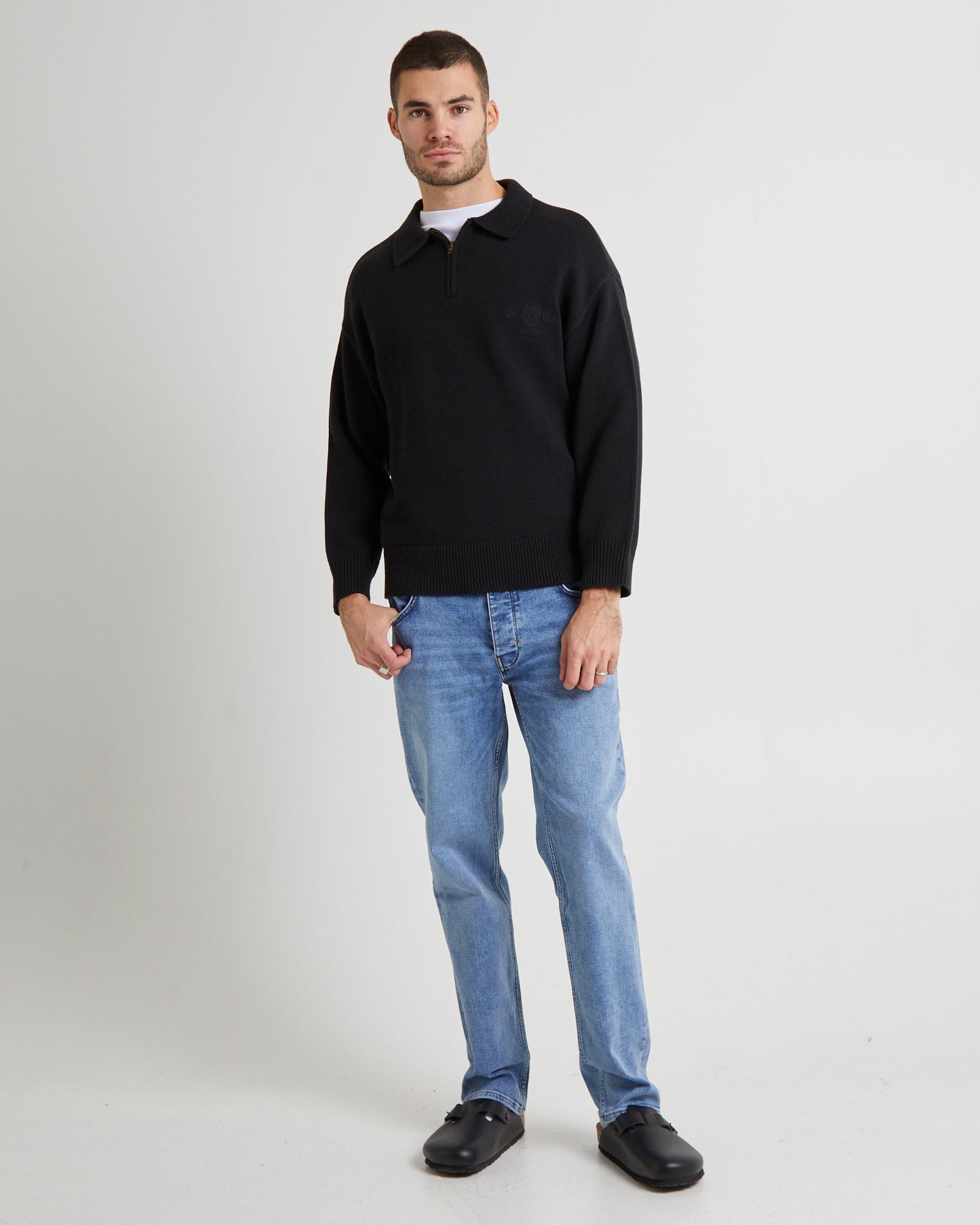 Lou Straight Denim Jeans Valentine