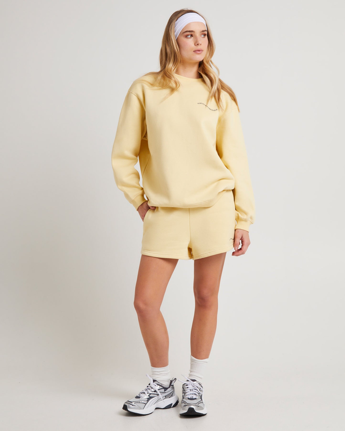 Oversized Wave Origin Fleece Jumper