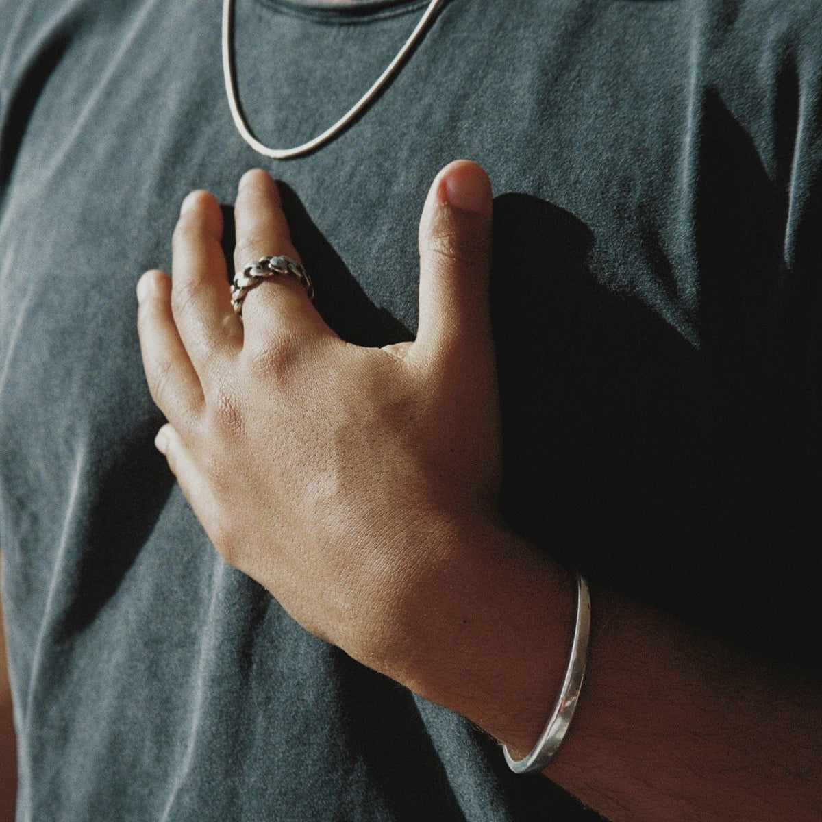 Cuban Ring SILVER