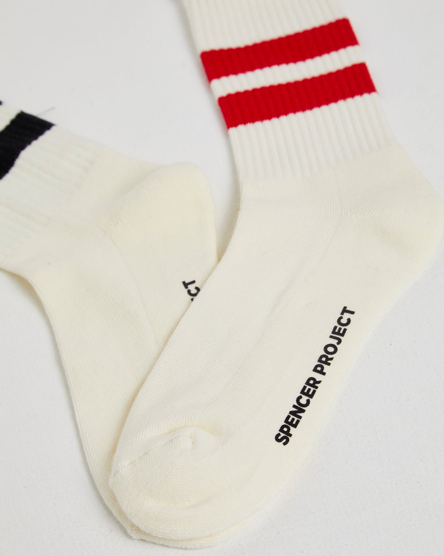 2 Pack Stripe Crew Socks
