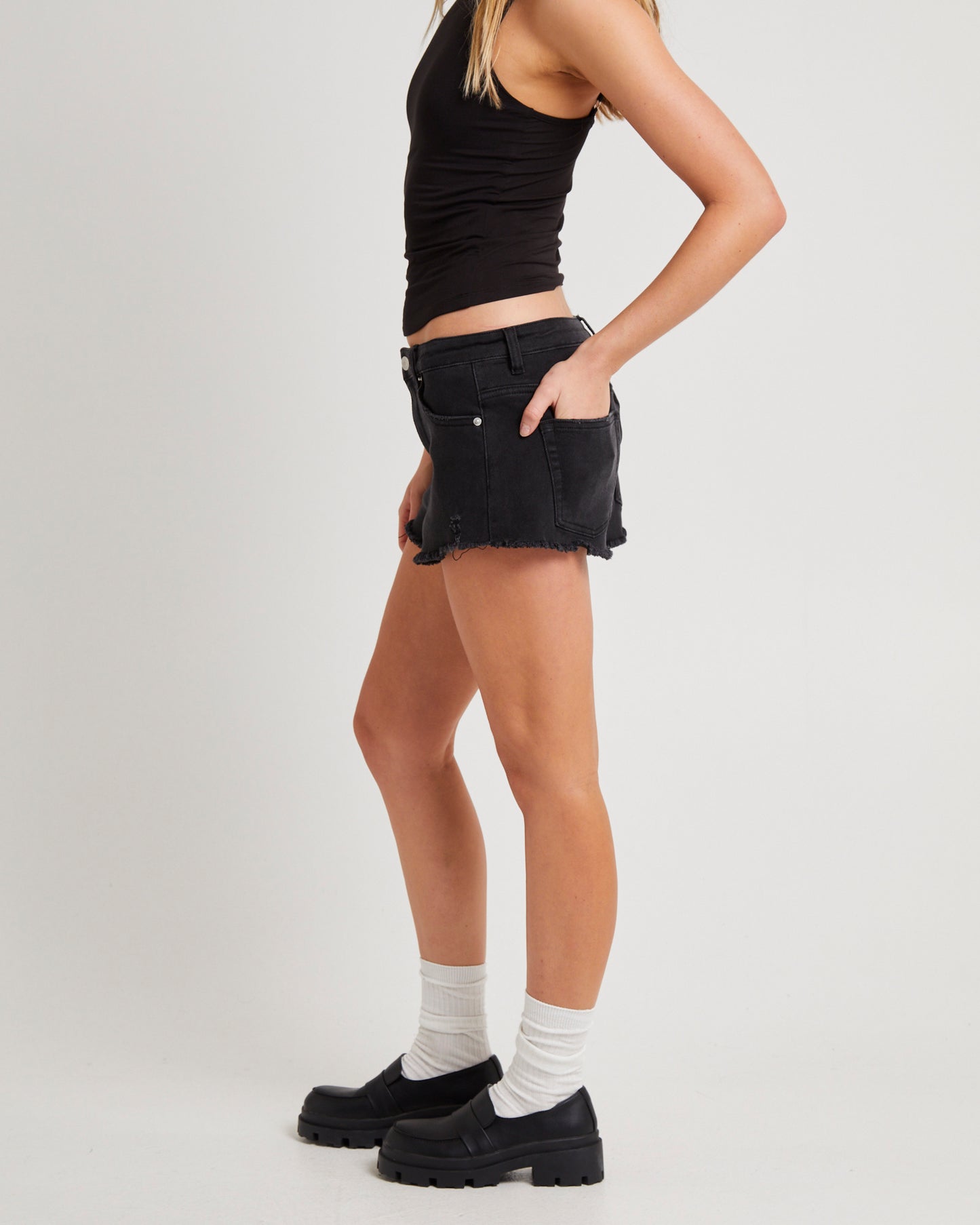 Del Ray Decon Denim Shorts