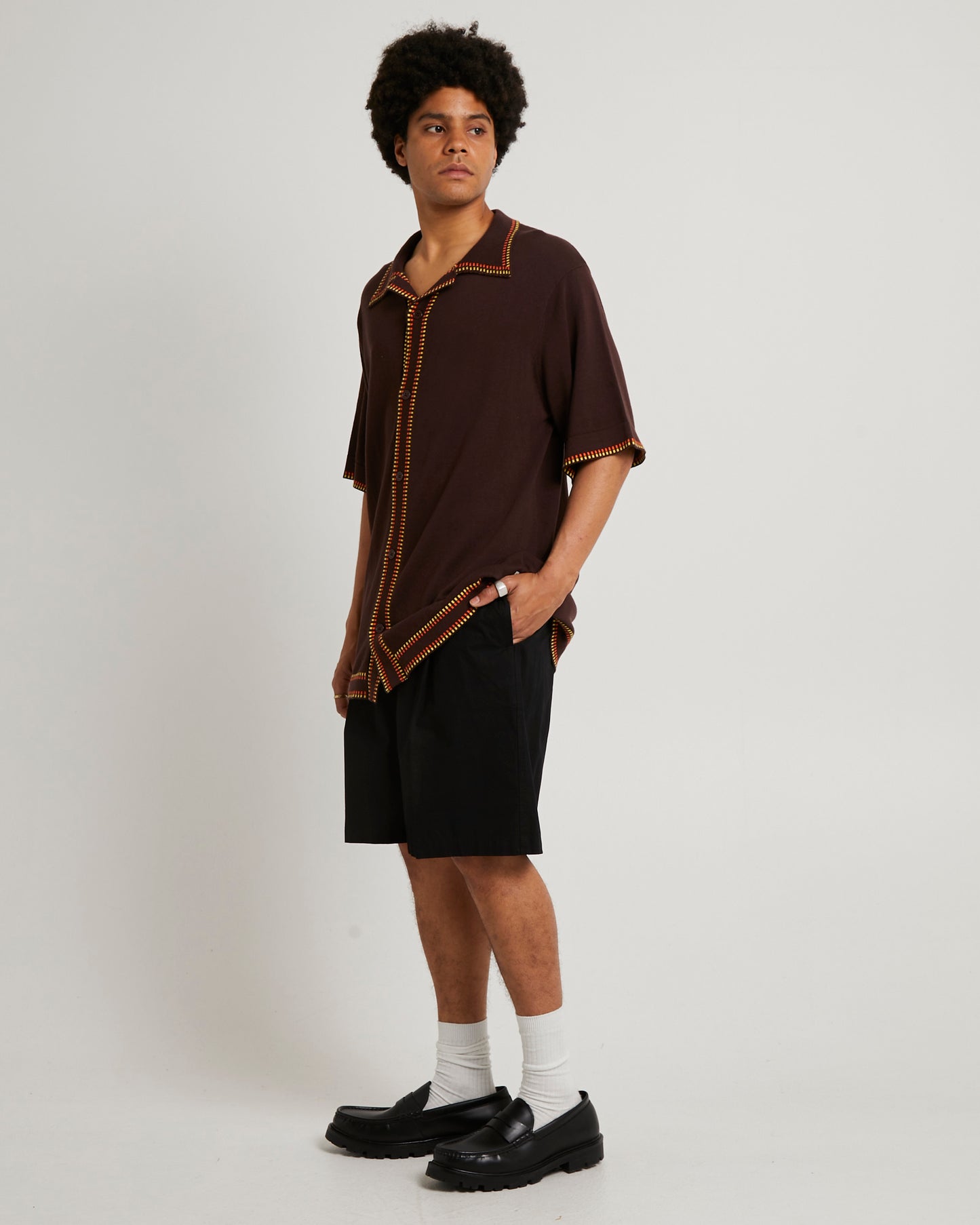 Dash Knit Bowler Short Sleeve Shirt
