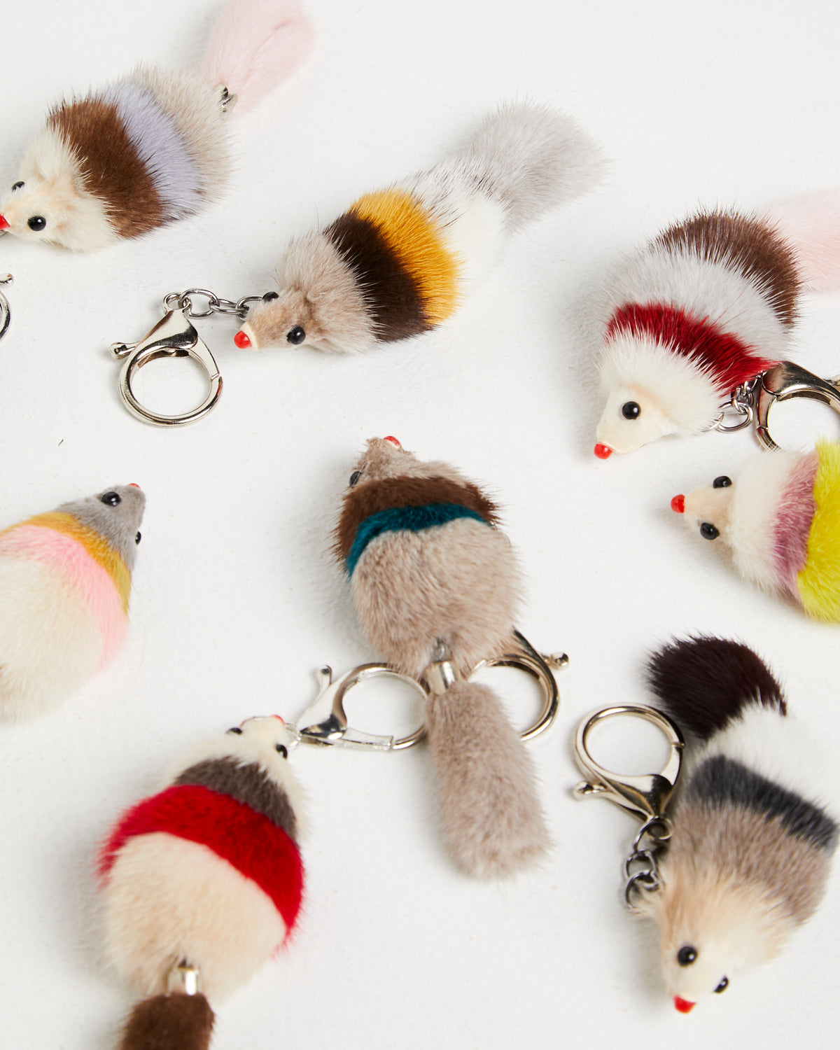 Racoon Keyring ASSORTED