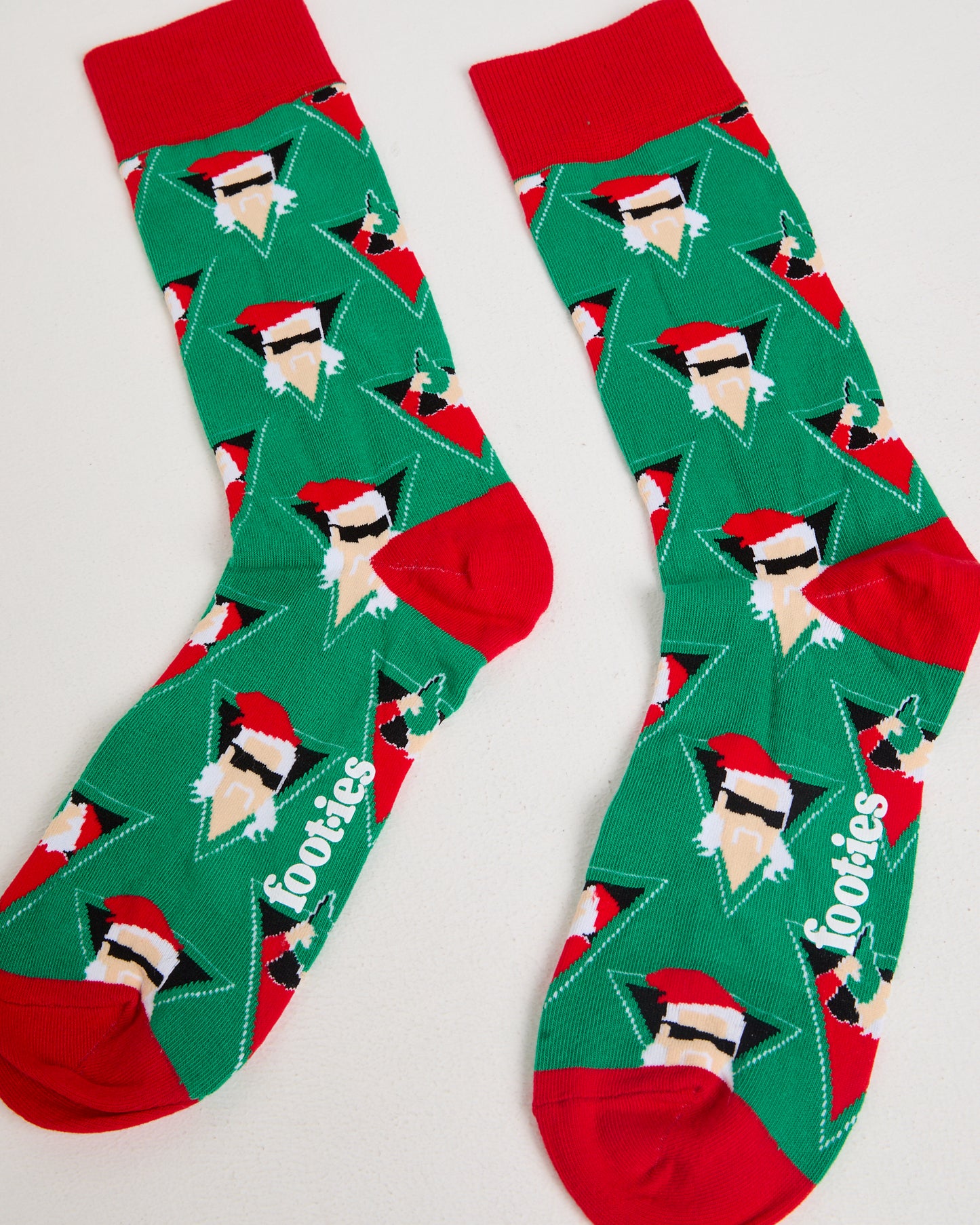 Christmas Shoey Santa Organic Cotton Socks