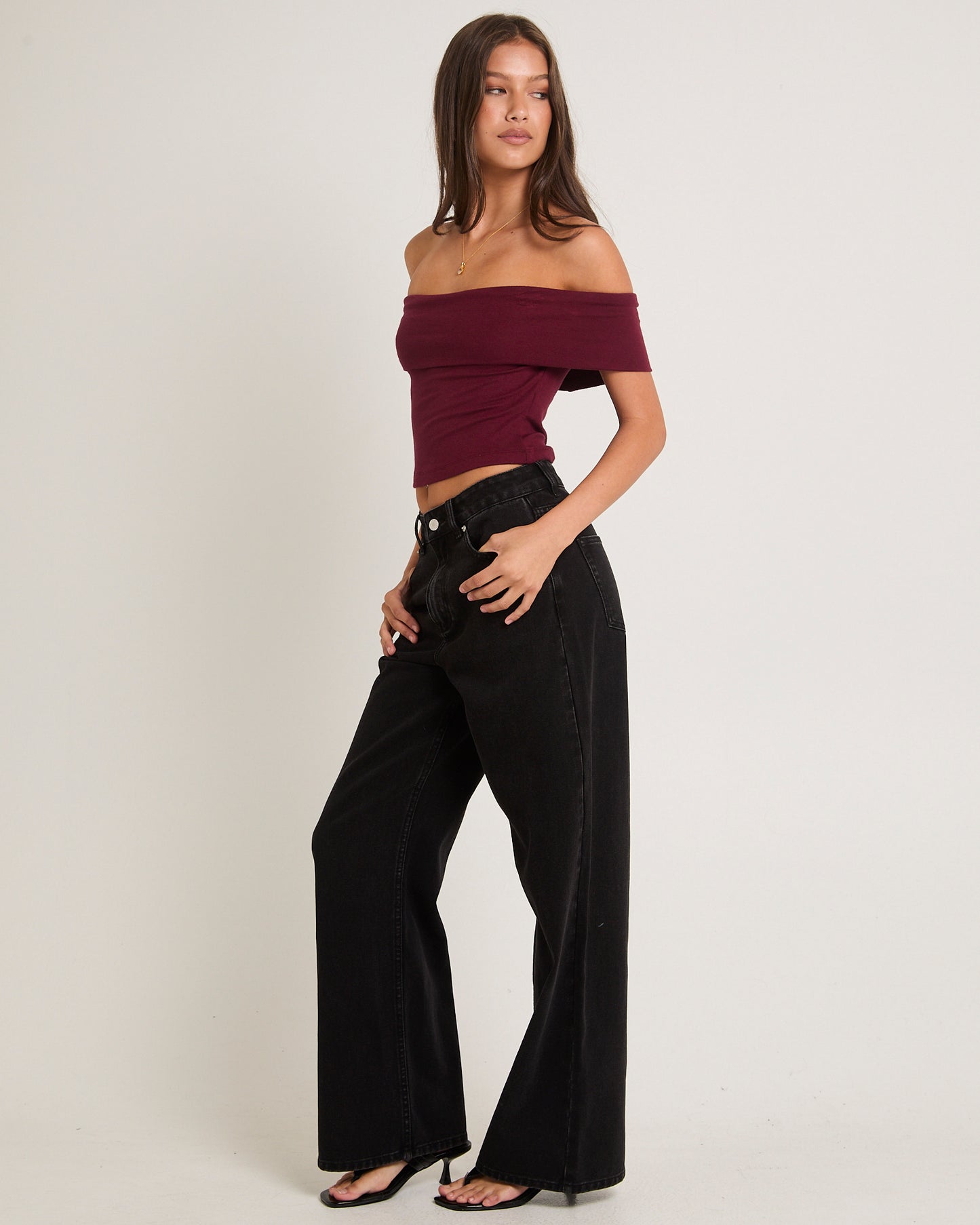 Misty High & Wide Jeans