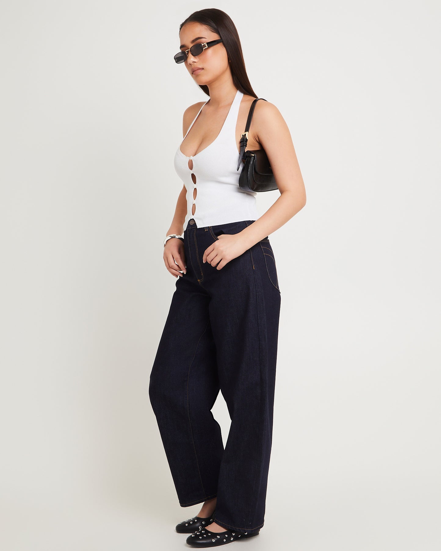 Kaia Keyhole Halter Top
