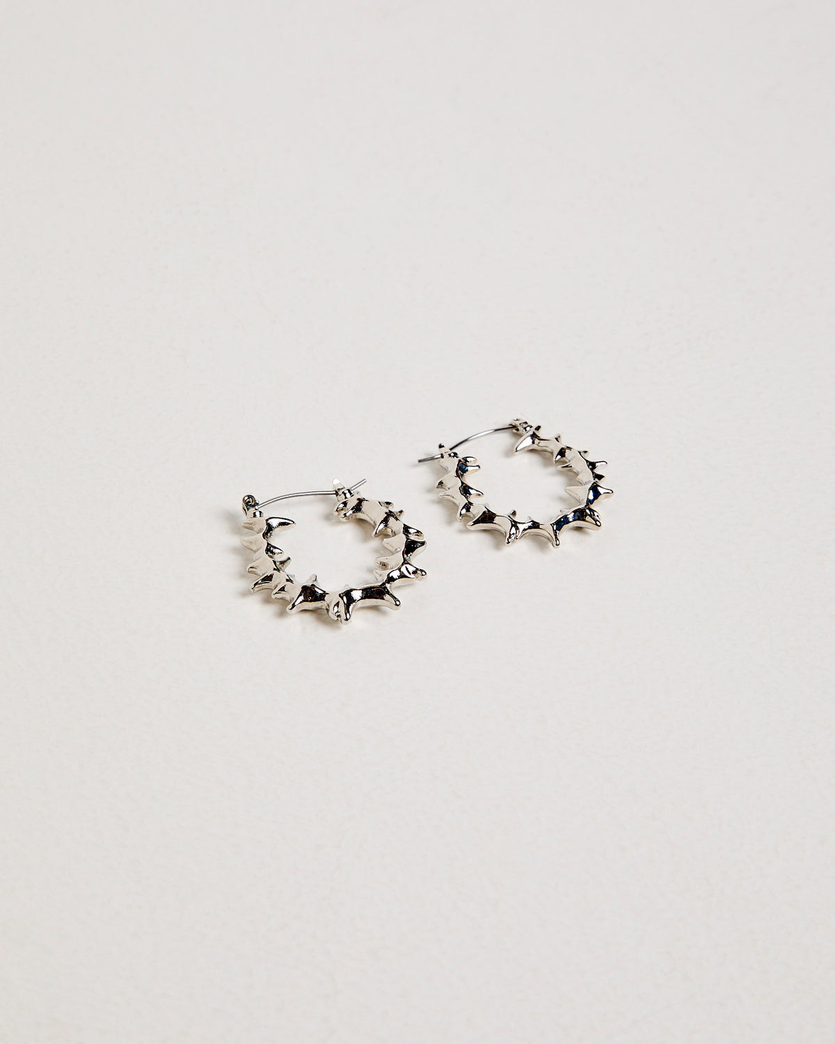 Jaggered Earrings SILVER