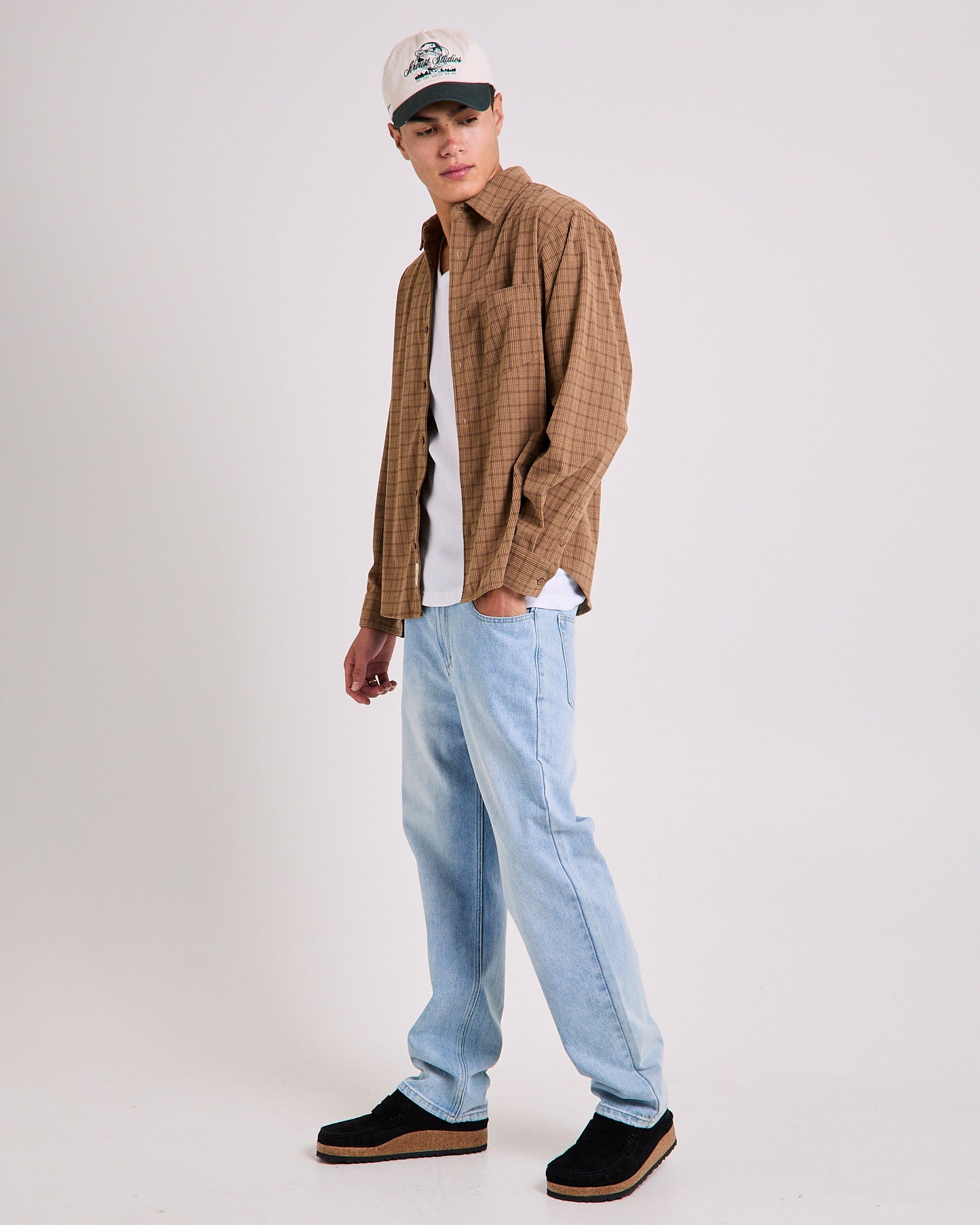 Murphy Check Cord Long Sleeve Shirt