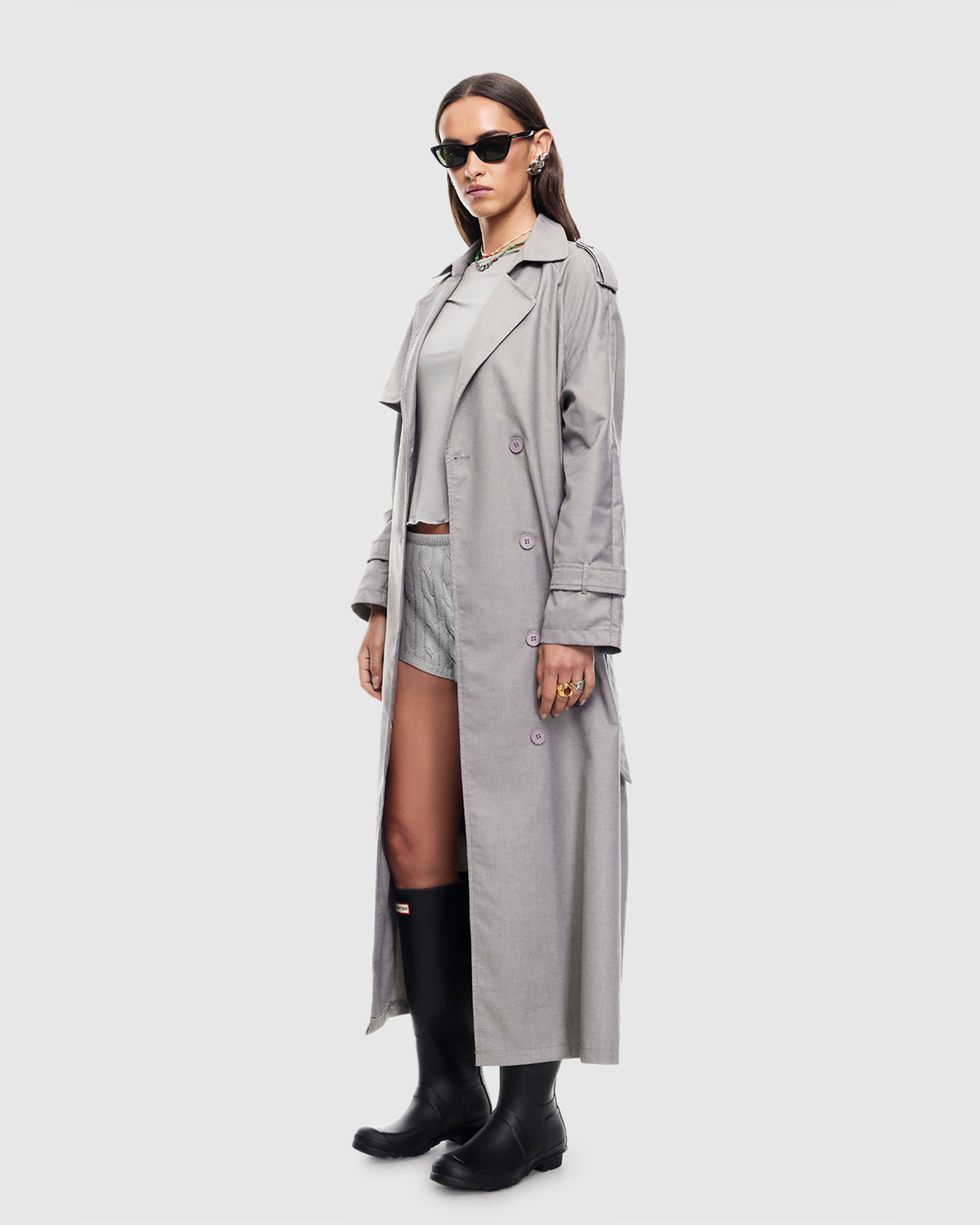 Penny Trench Coat ASH