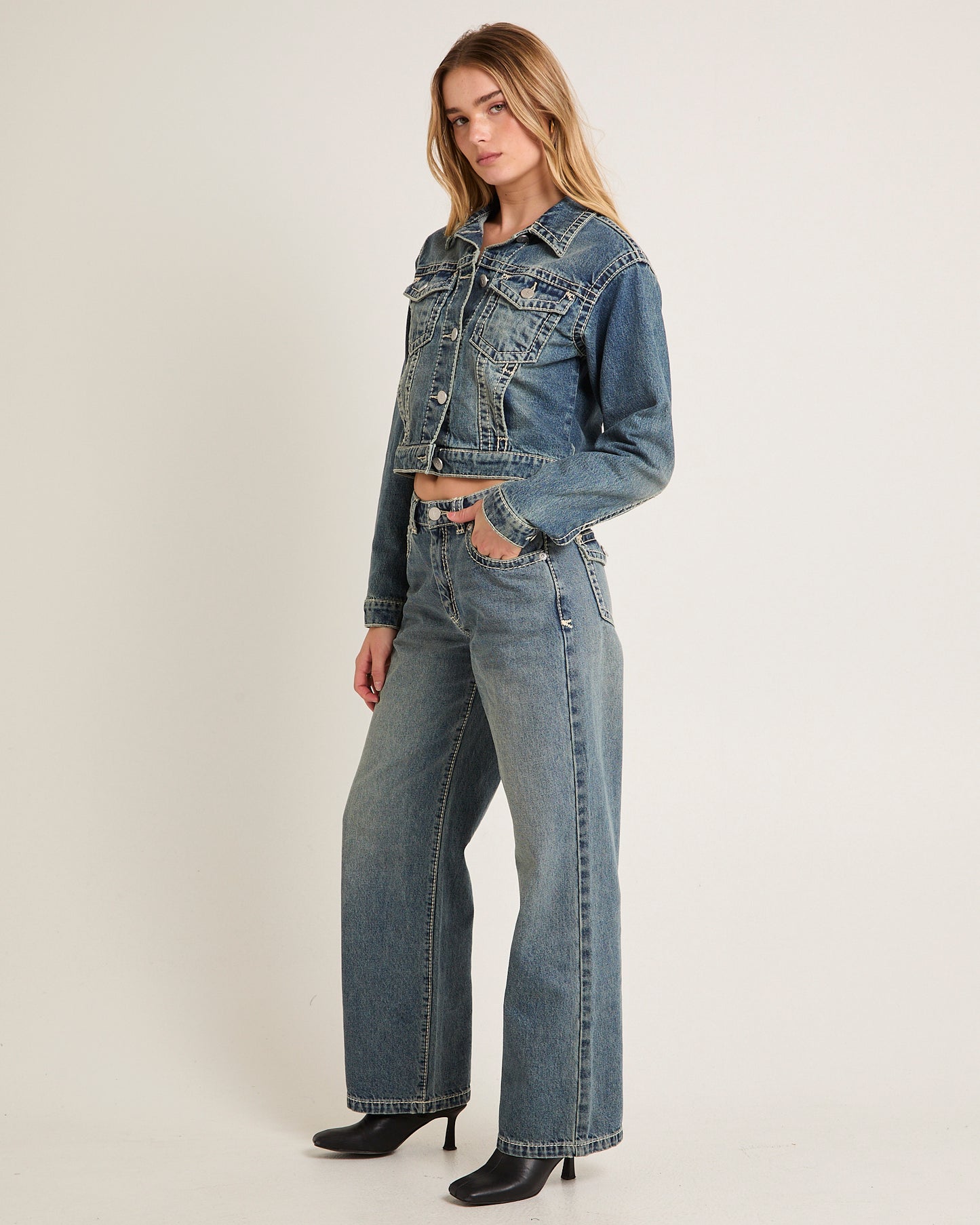 Denim Jacket Amber