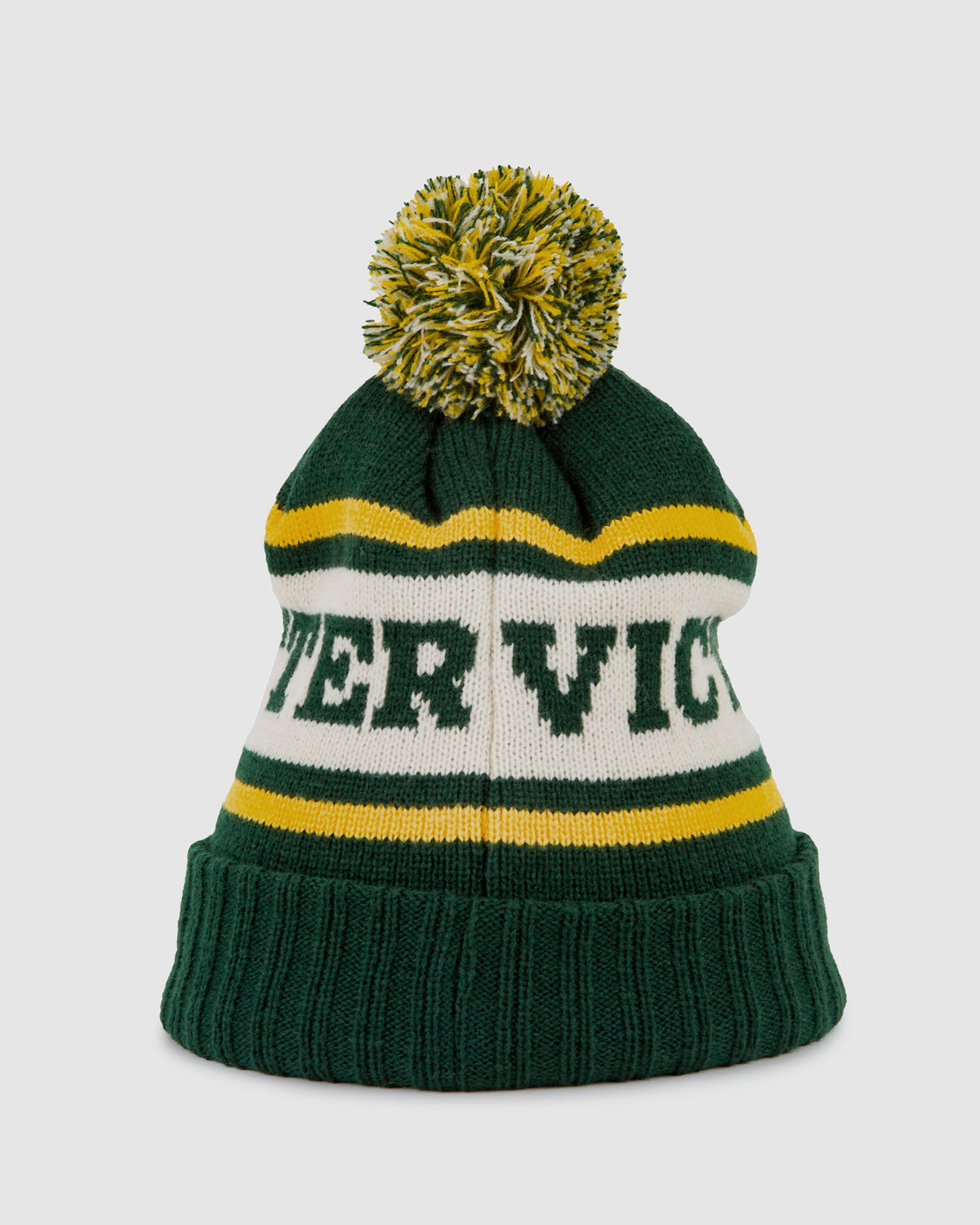 Victoria Bitter Leather Patch Leroy Beanie MULTI