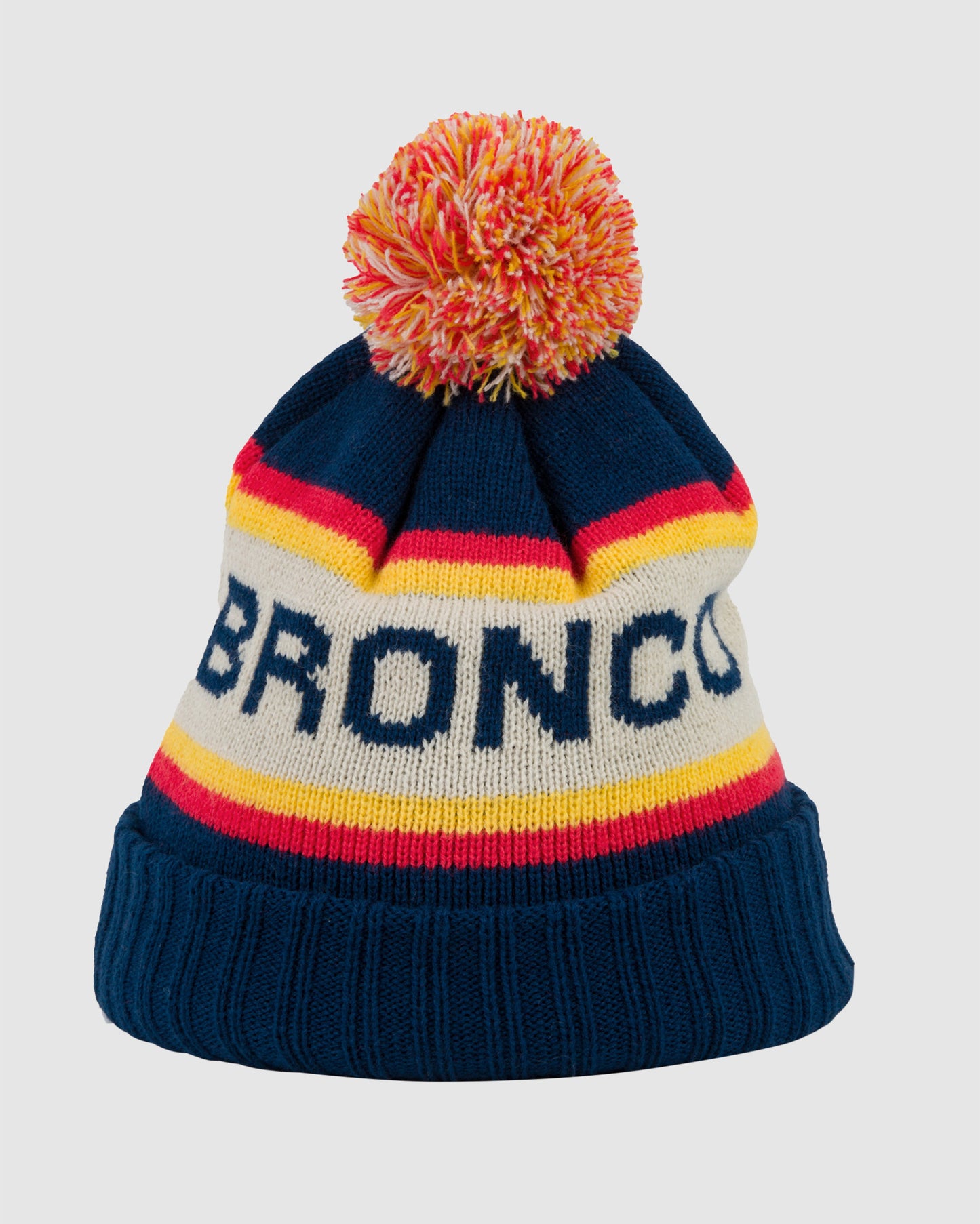 Ford Bronco Pillow Line Knit Pom Beanie