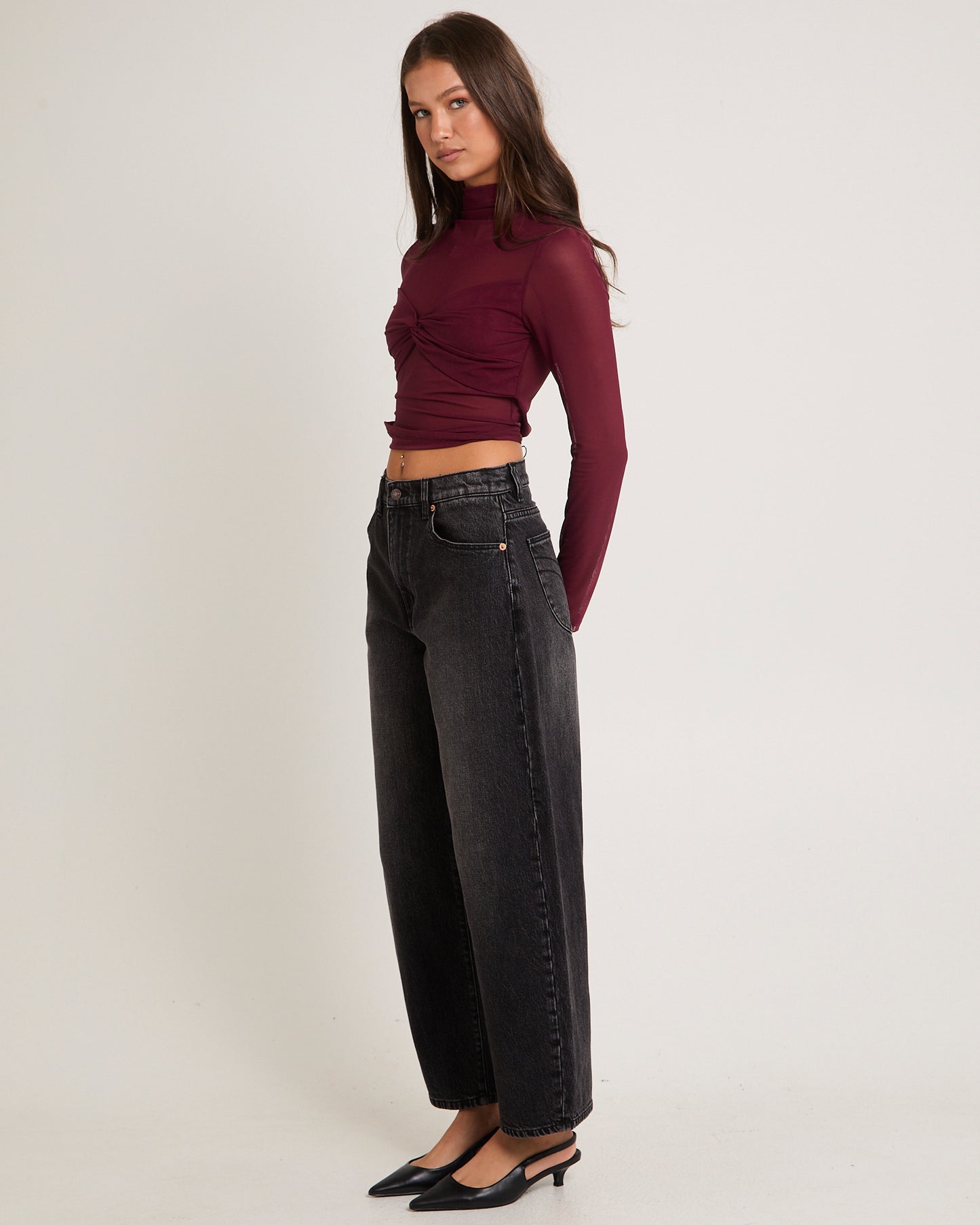 Gigi Barrel Denim Jeans