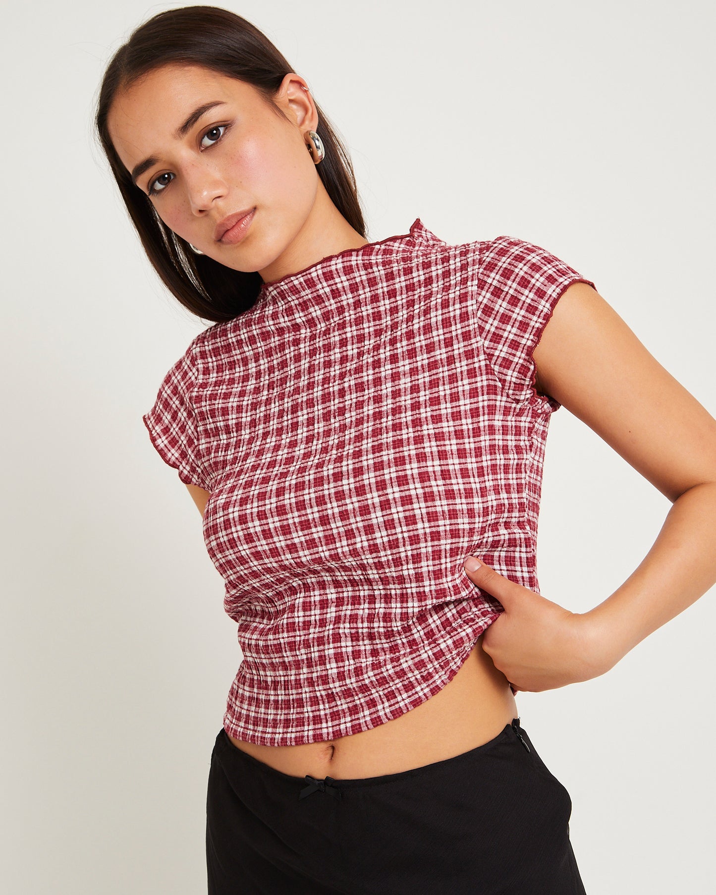 Base Seersucker Top