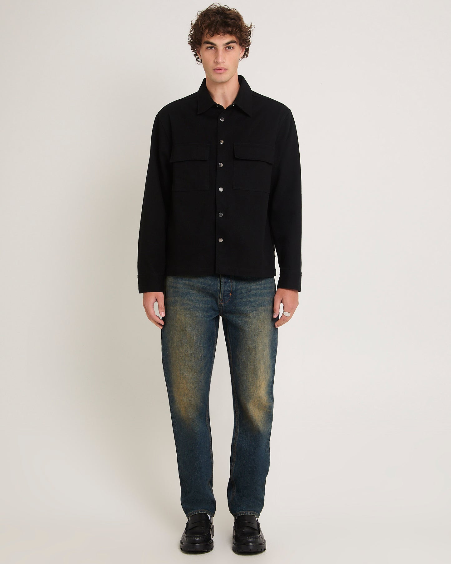 Ray Straight Denim Jeans Sierra