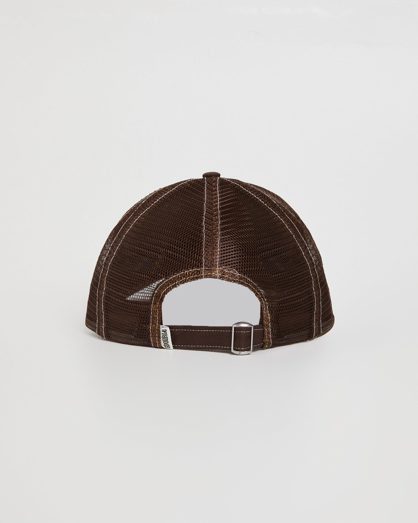 Mid-Block Curved Peak Trucker Cap