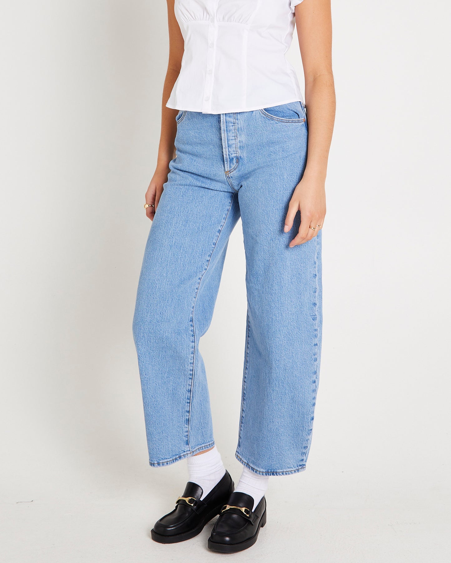 Gigi Barrel Denim Jeans
