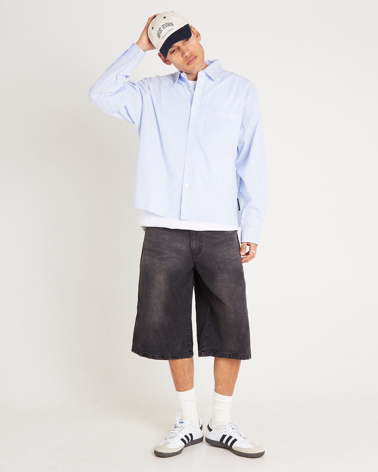 Miami Striped Long Sleeve Shirt
